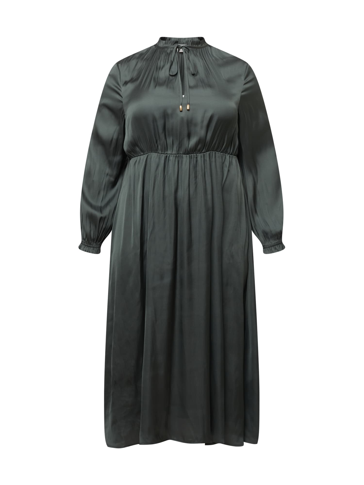 Guido Maria Kretschmer Curvy Collection Dolga srajca 'Juana'  temno zelena