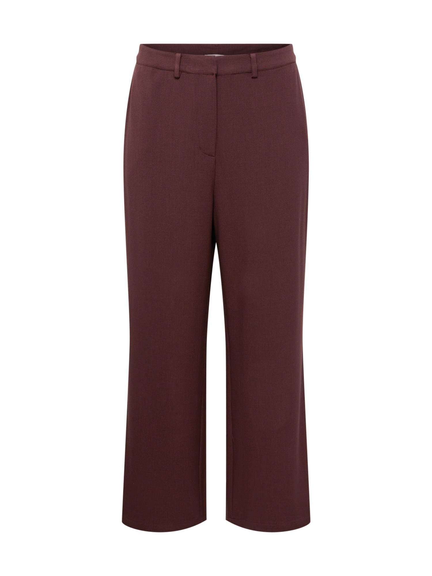 Guido Maria Kretschmer Curvy Collection Hlače 'Elisa'  temno rjava