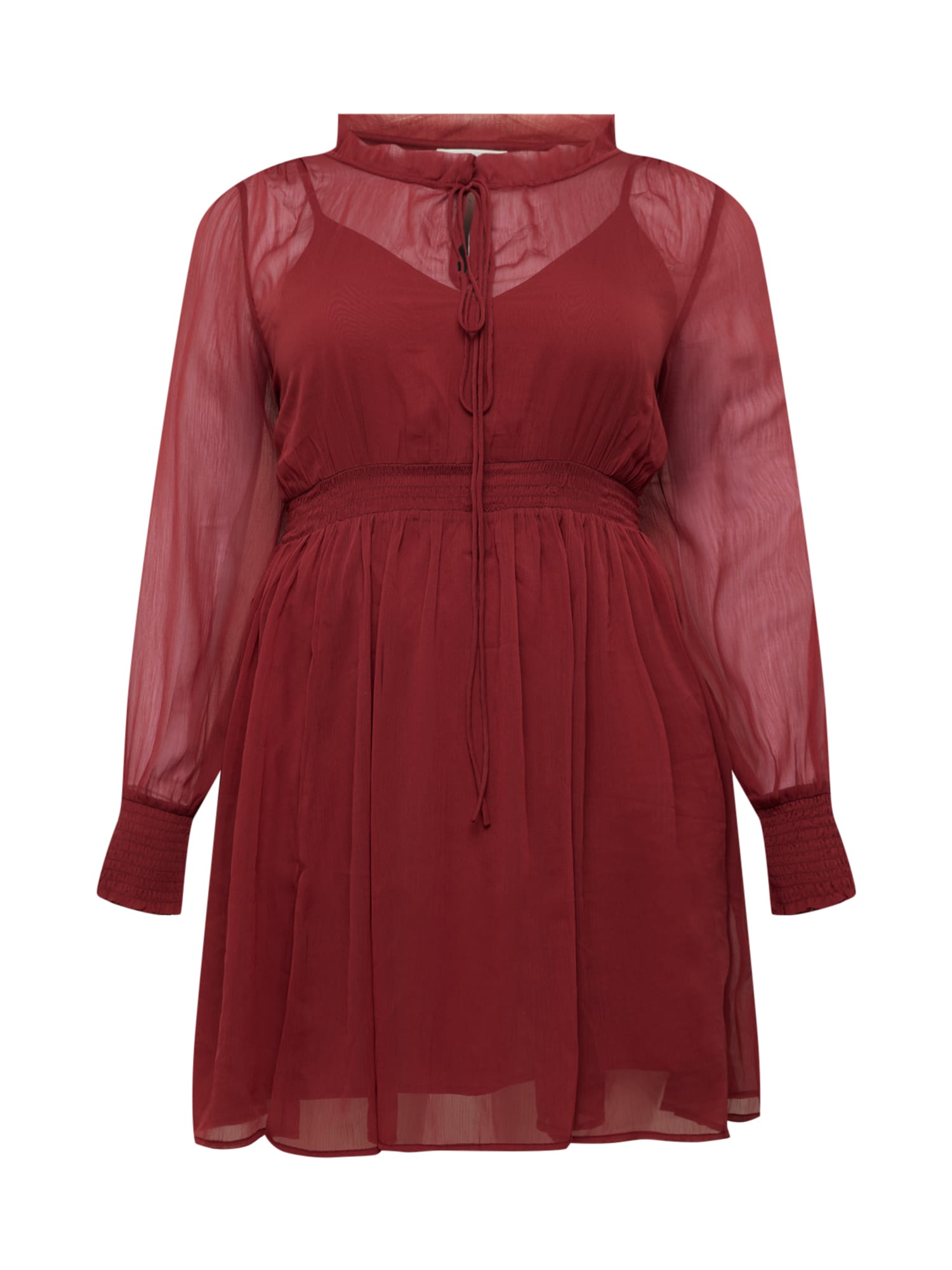 Guido Maria Kretschmer Curvy Collection Obleka 'Christiana'  kostanj rjava