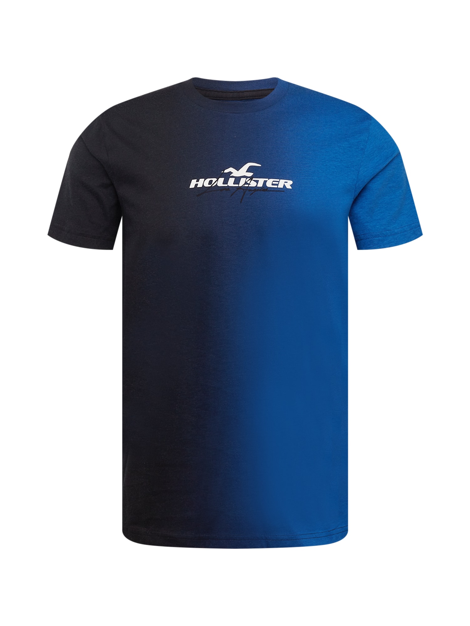 HOLLISTER Majica  modra / nočno modra / bela