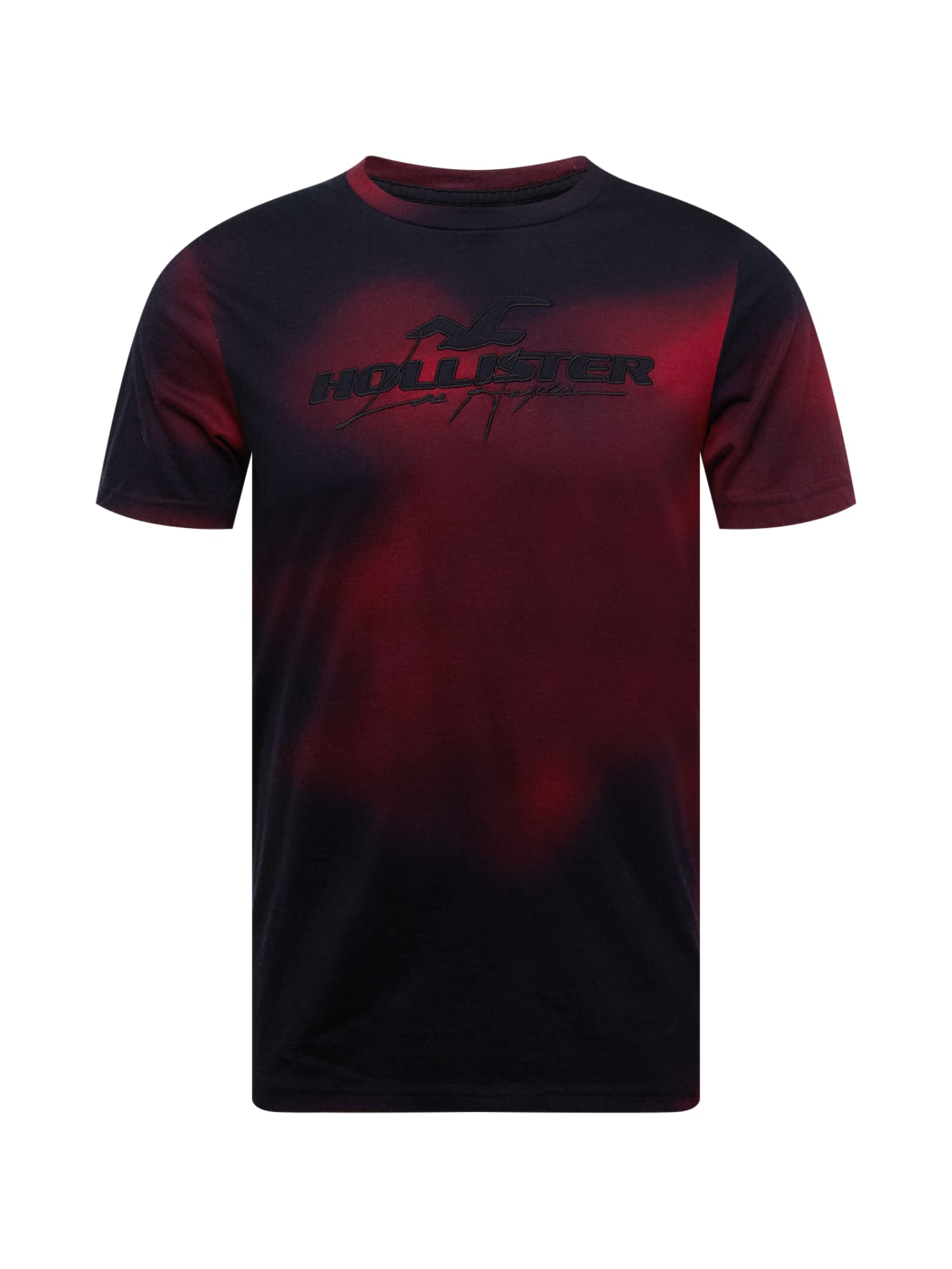 HOLLISTER Majica  rdeča / črna