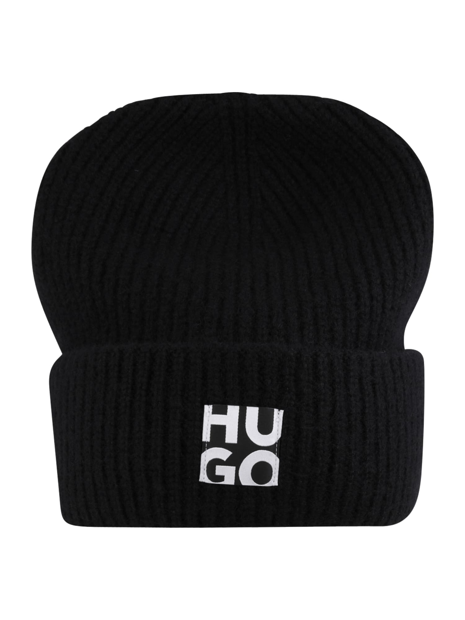 HUGO Kape  črna / bela