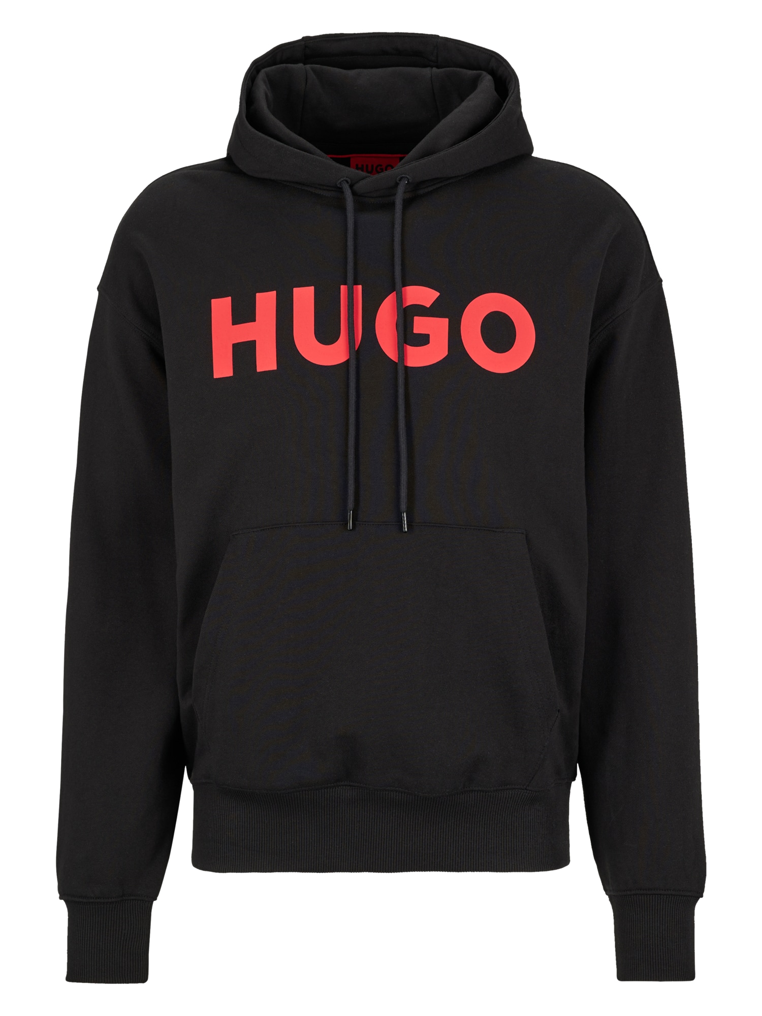 HUGO Majica 'Devie'  rdeča / črna
