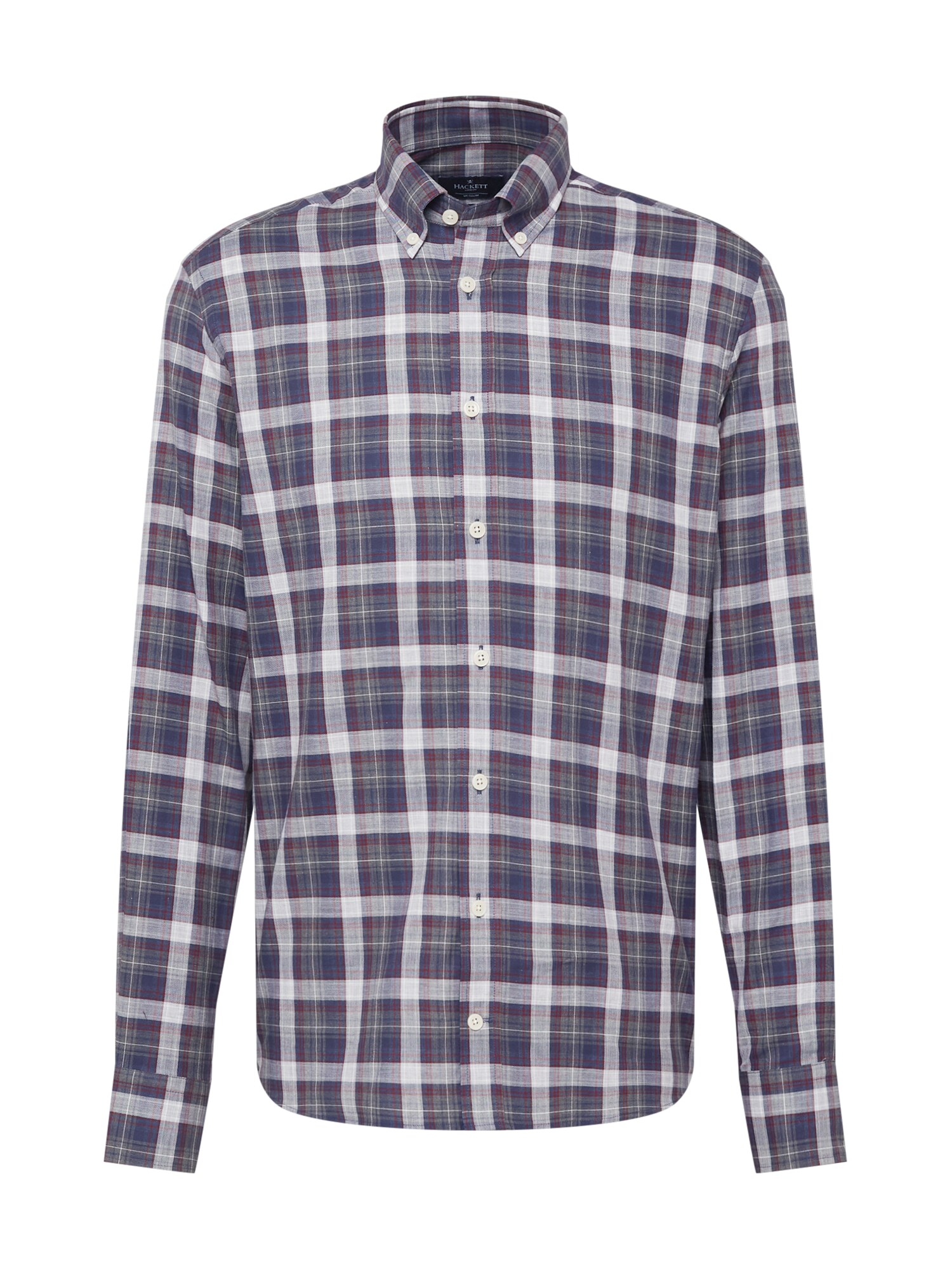 Hackett London Srajca  marine / svetlo siva / temno siva / rdeča