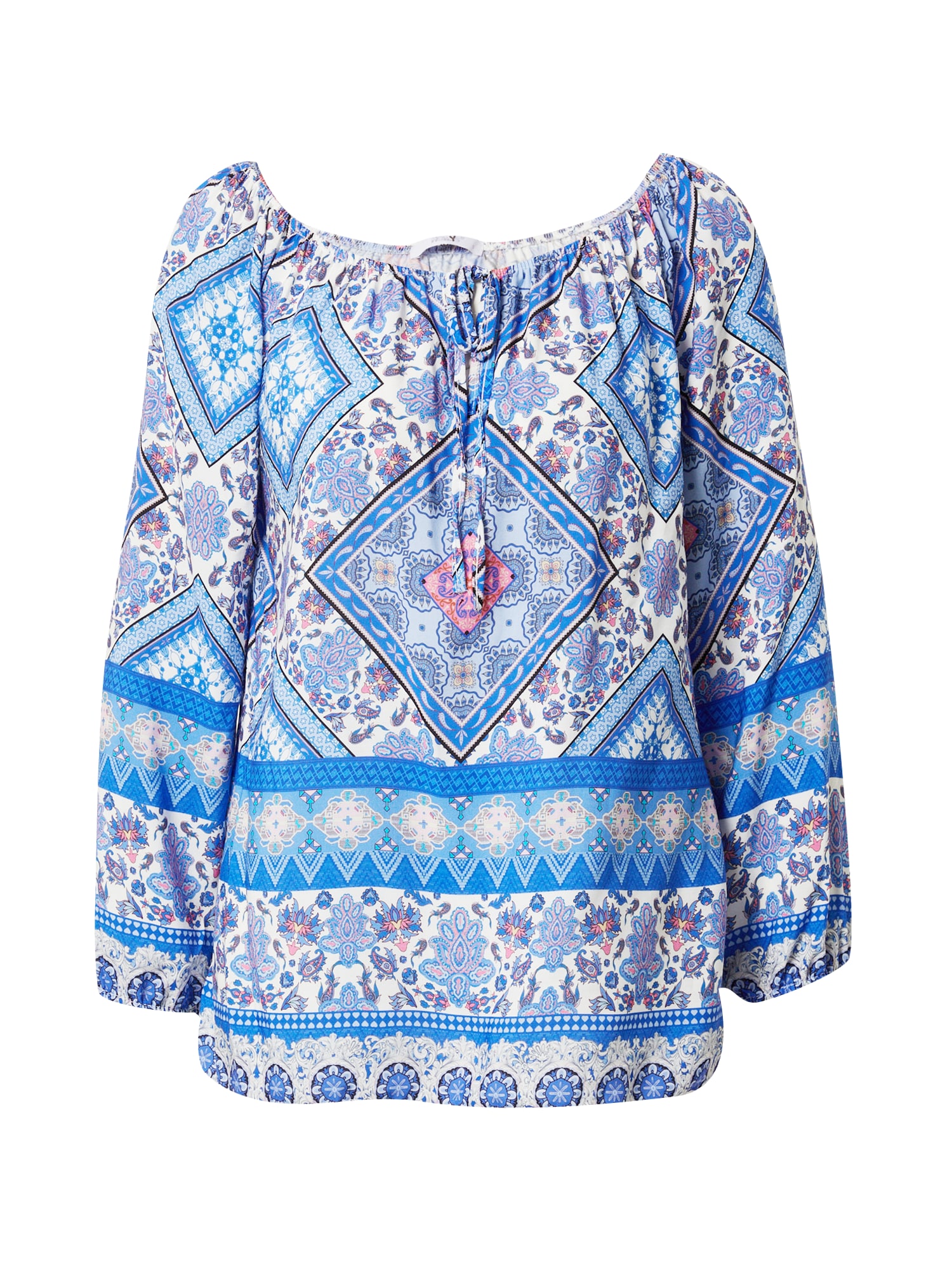 Hailys Bluza 'Lyra'  nebeško modra / svetlo modra / svetlo roza / bela