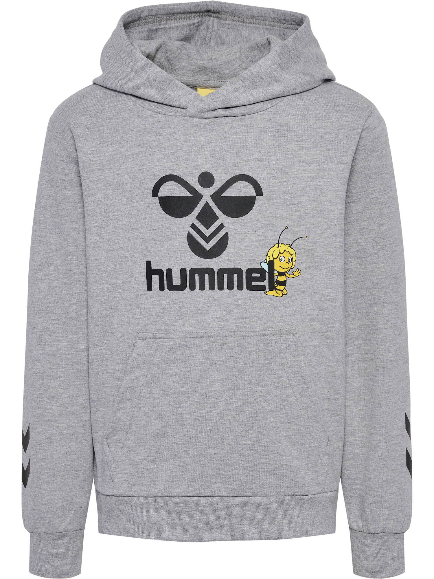 Hummel Majica 'CUATRO'  rumena / pegasto siva / črna