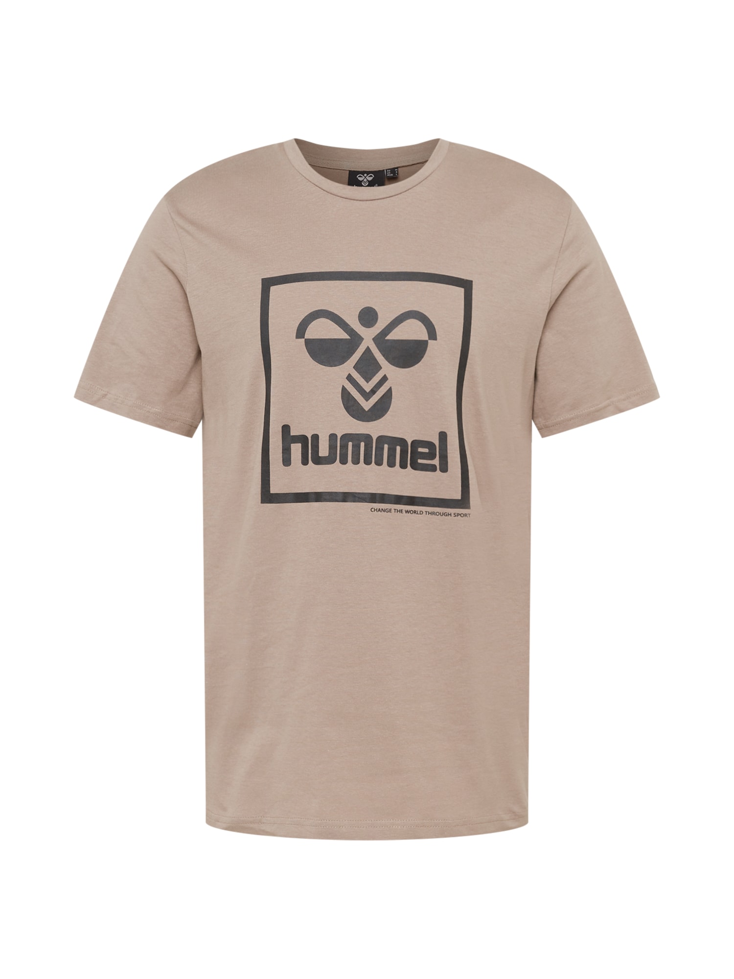 Hummel Majica  chamois / črna