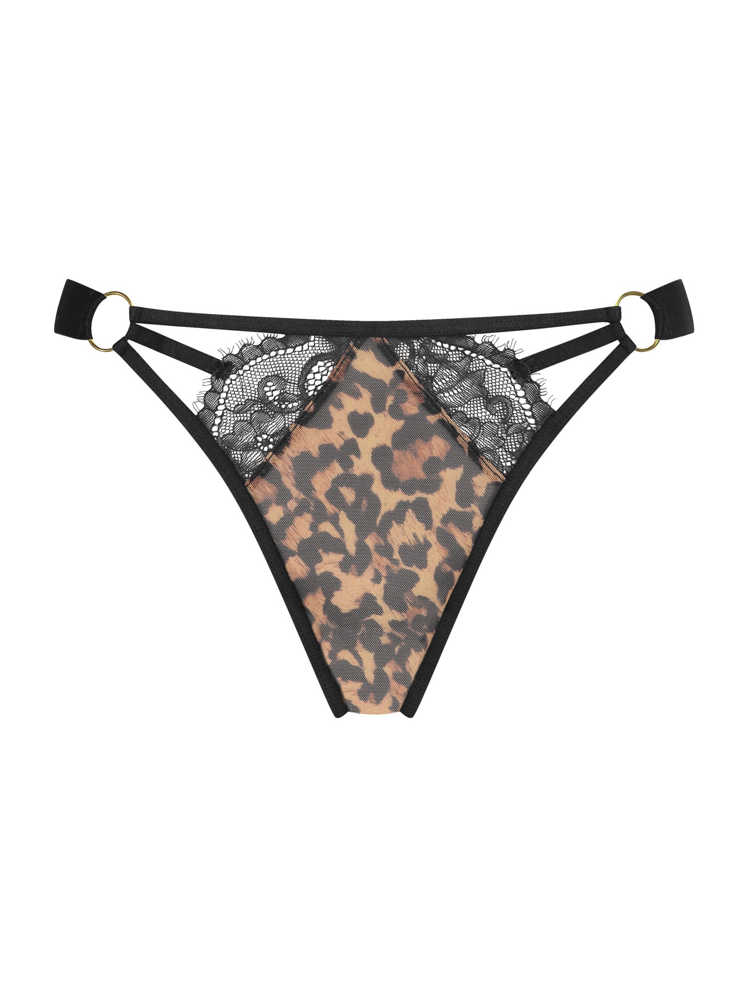 Hunkemöller Spodnje hlačke 'Evie'  rjava / svetlo rjava / črna