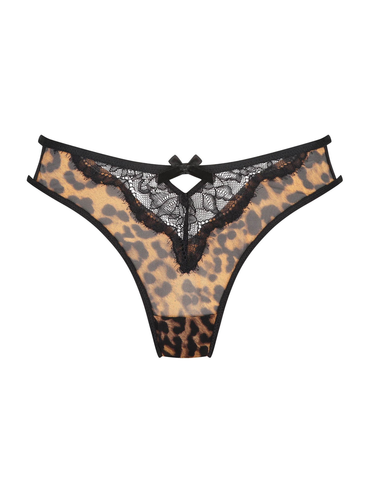 Hunkemöller Tangice 'Evie'  konjak / črna