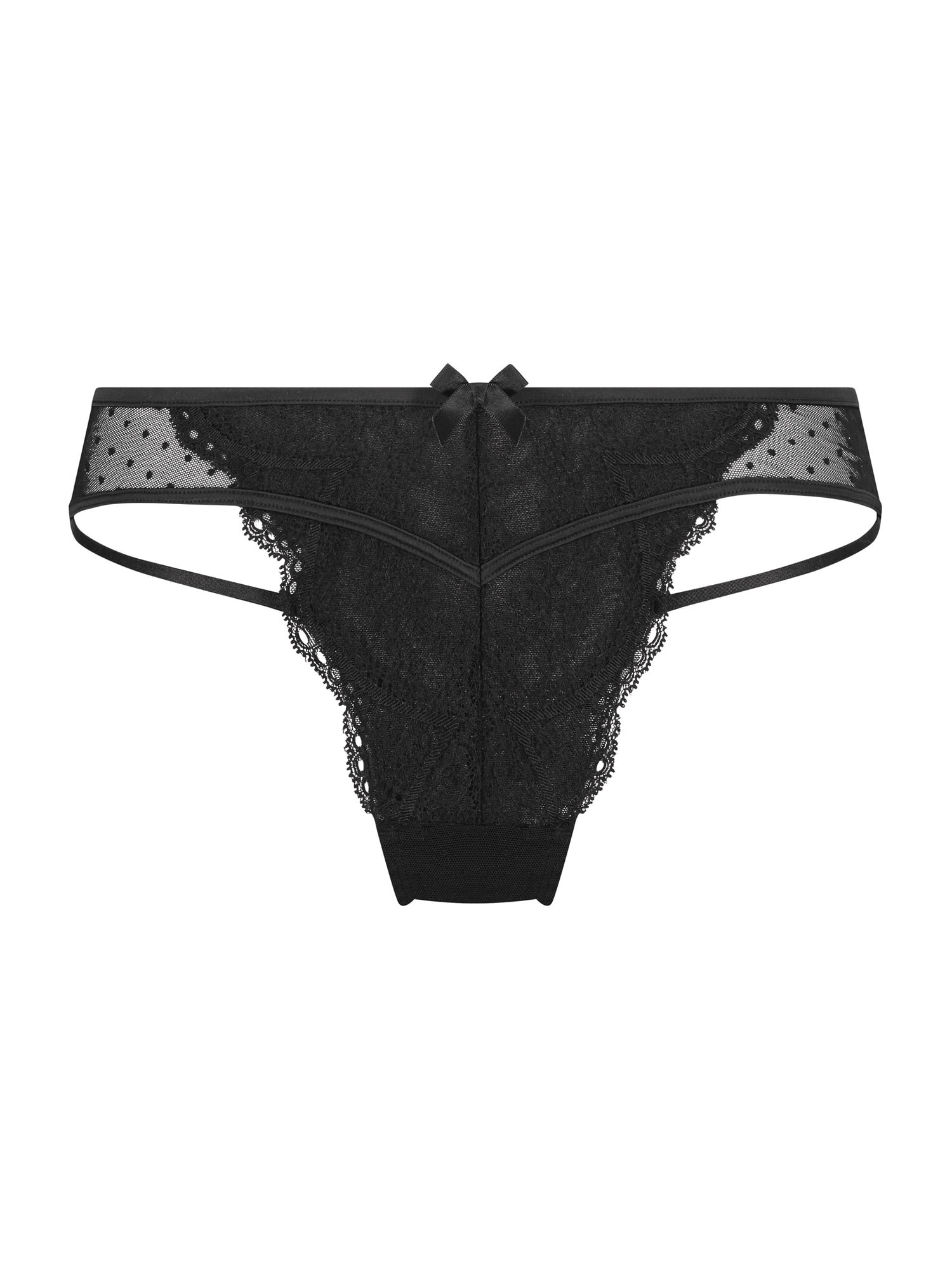 Hunkemöller Tangice 'Fleur'  črna