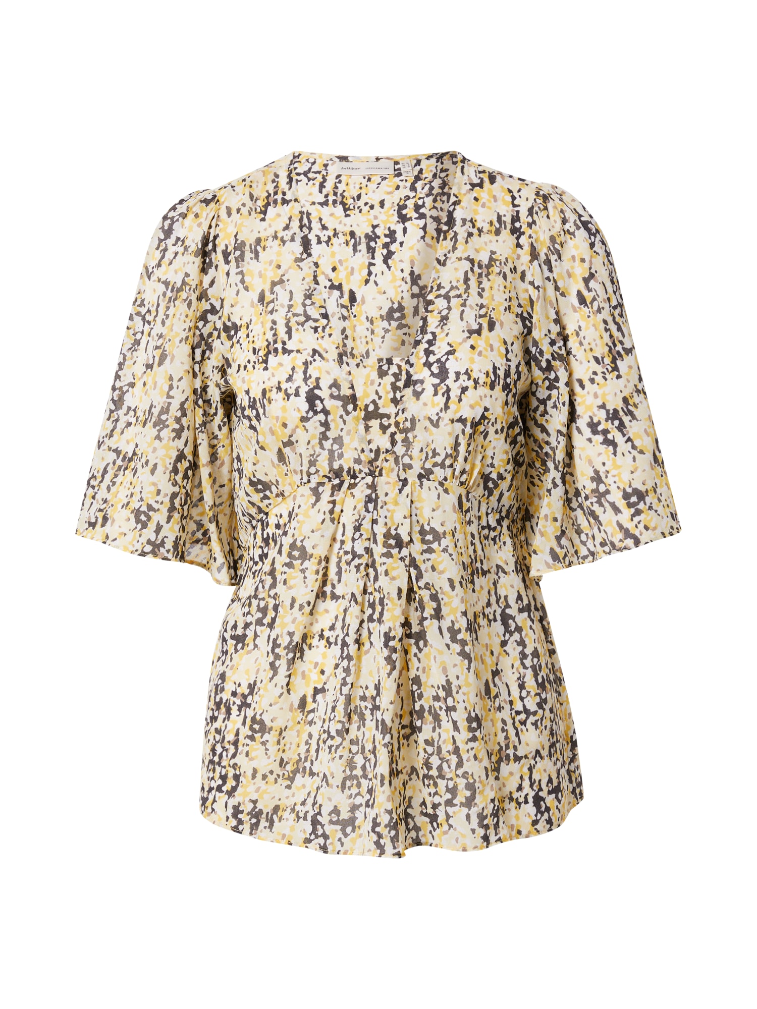InWear Bluza 'VereeI'  rjava / rumena / bela