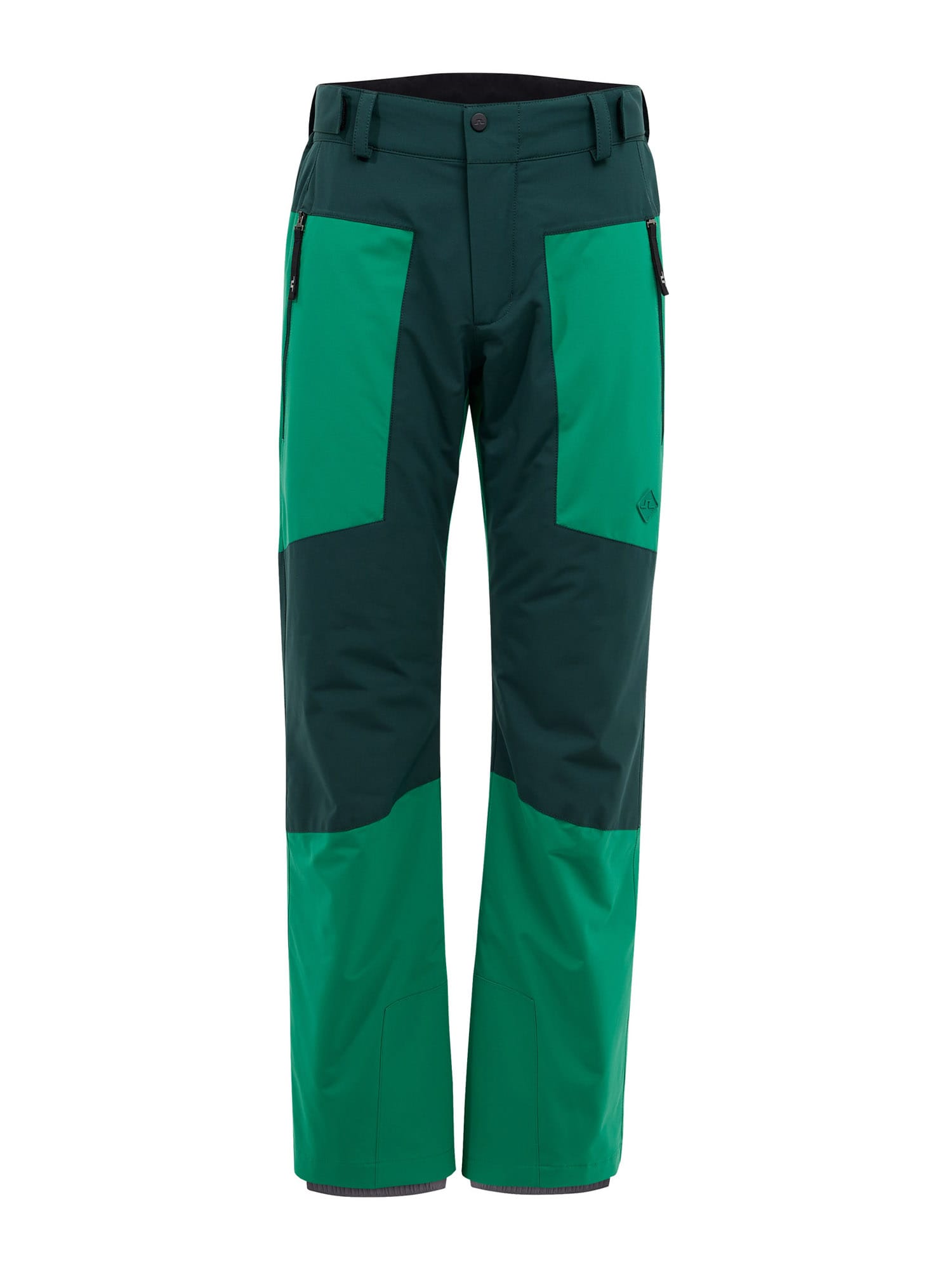 J.Lindeberg Športne hlače 'Clarke'  zelena / temno zelena