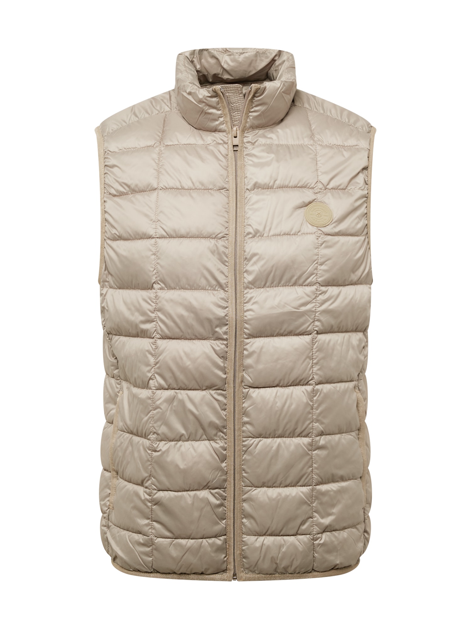 JACK & JONES Brezrokavnik  kremna / svetlo bež