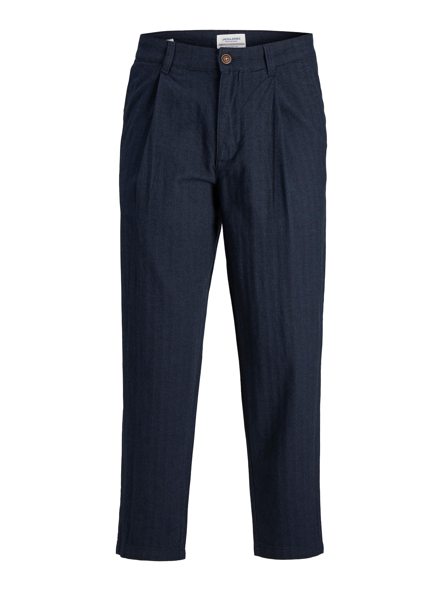 JACK & JONES Chino hlače 'Ollie Milo'  mornarska / bela