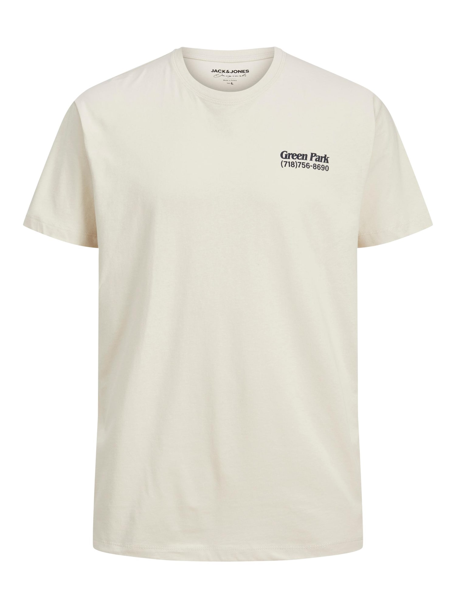 JACK & JONES Majica 'Riverside'  kamen / mešane barve