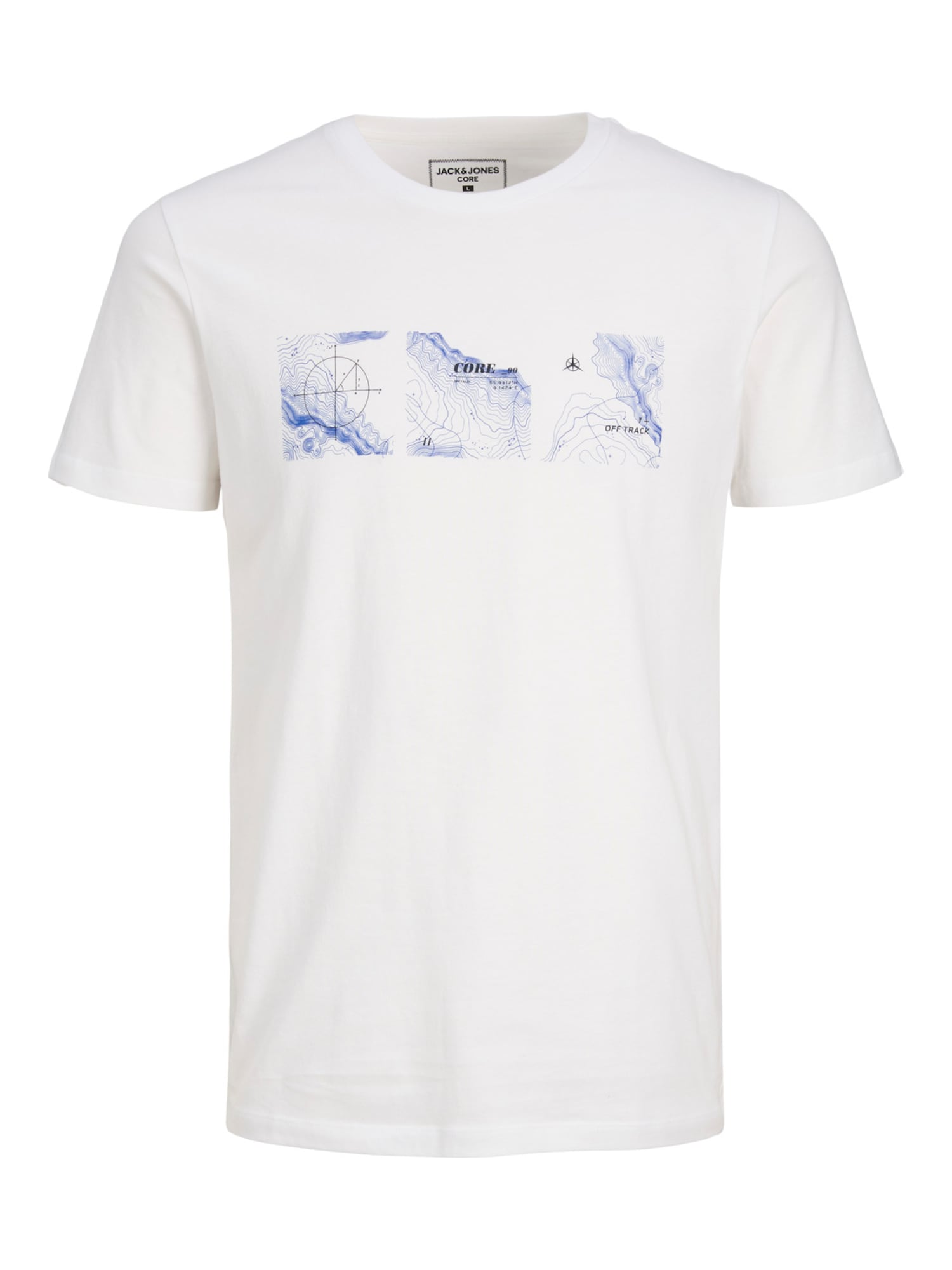 JACK & JONES Majica  mešane barve / bela