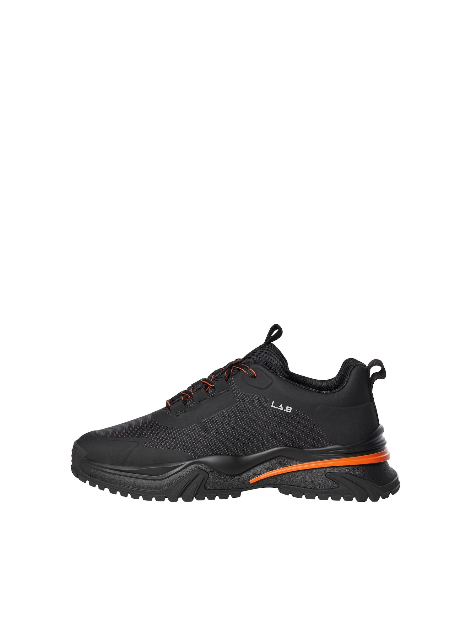 JACK & JONES Nizke superge  oranžna / črna / bela