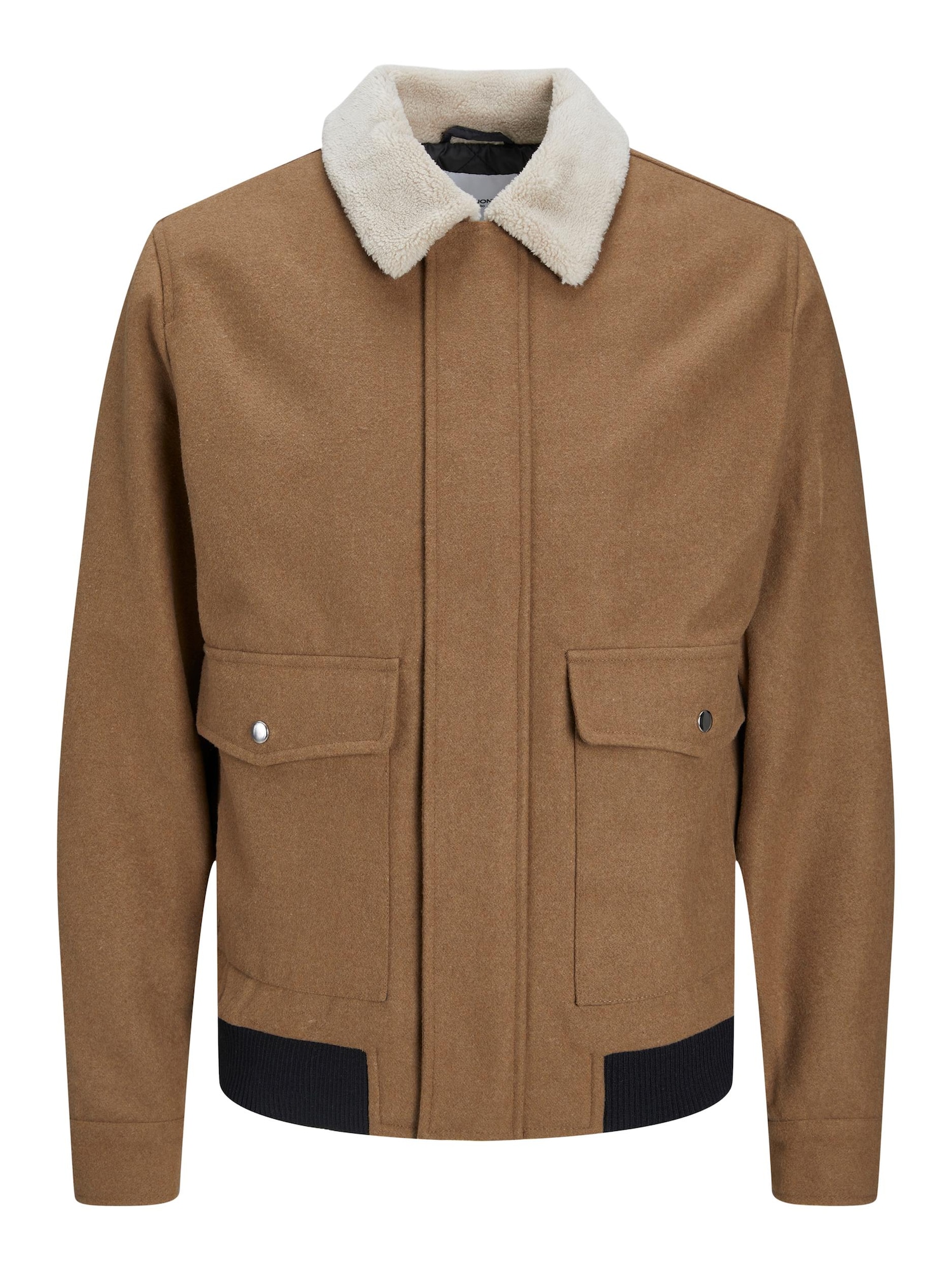 JACK & JONES Prehodna jakna 'Tom'  kit / svetlo rjava