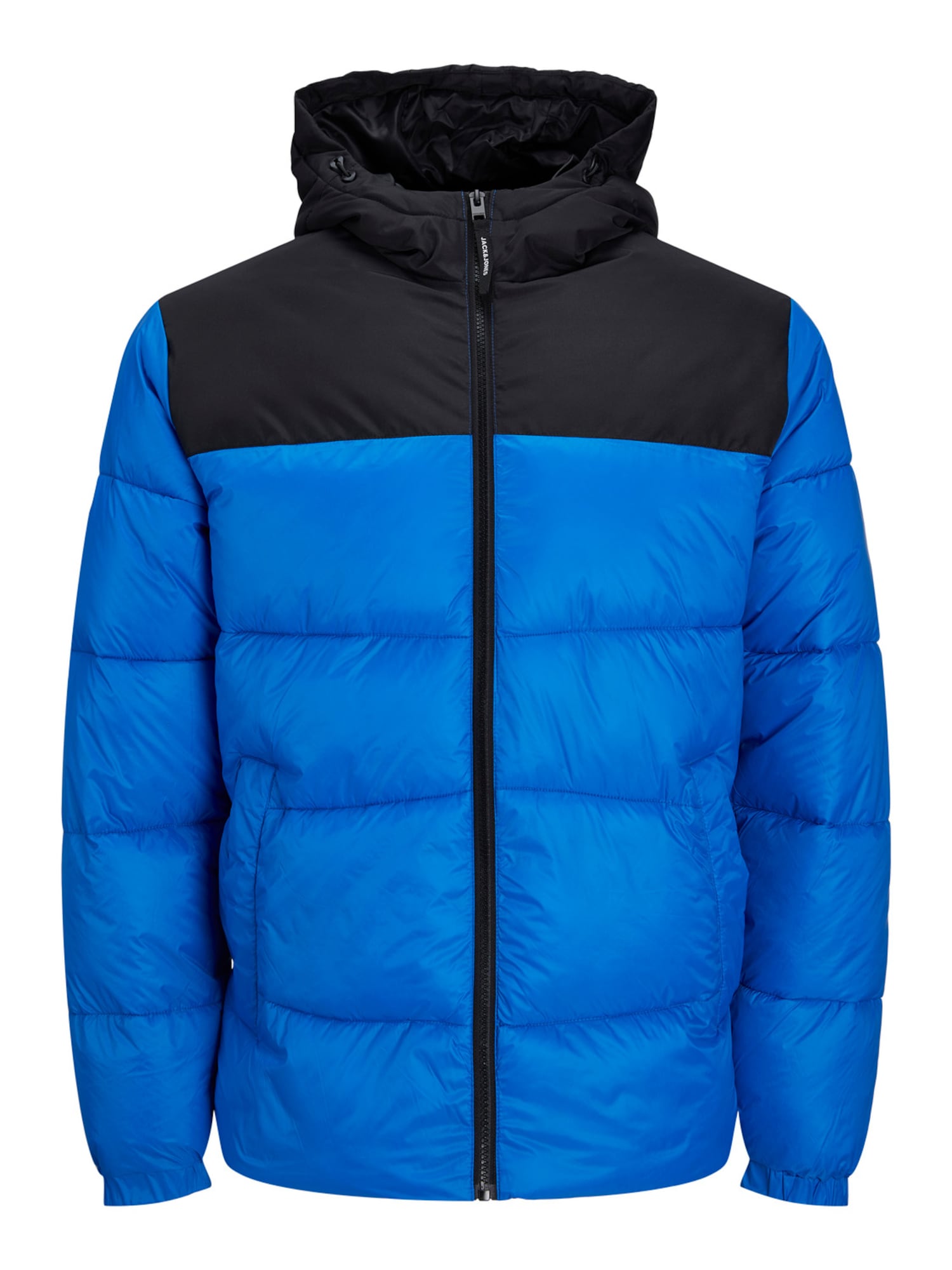 JACK & JONES Prehodna jakna  modra / črna