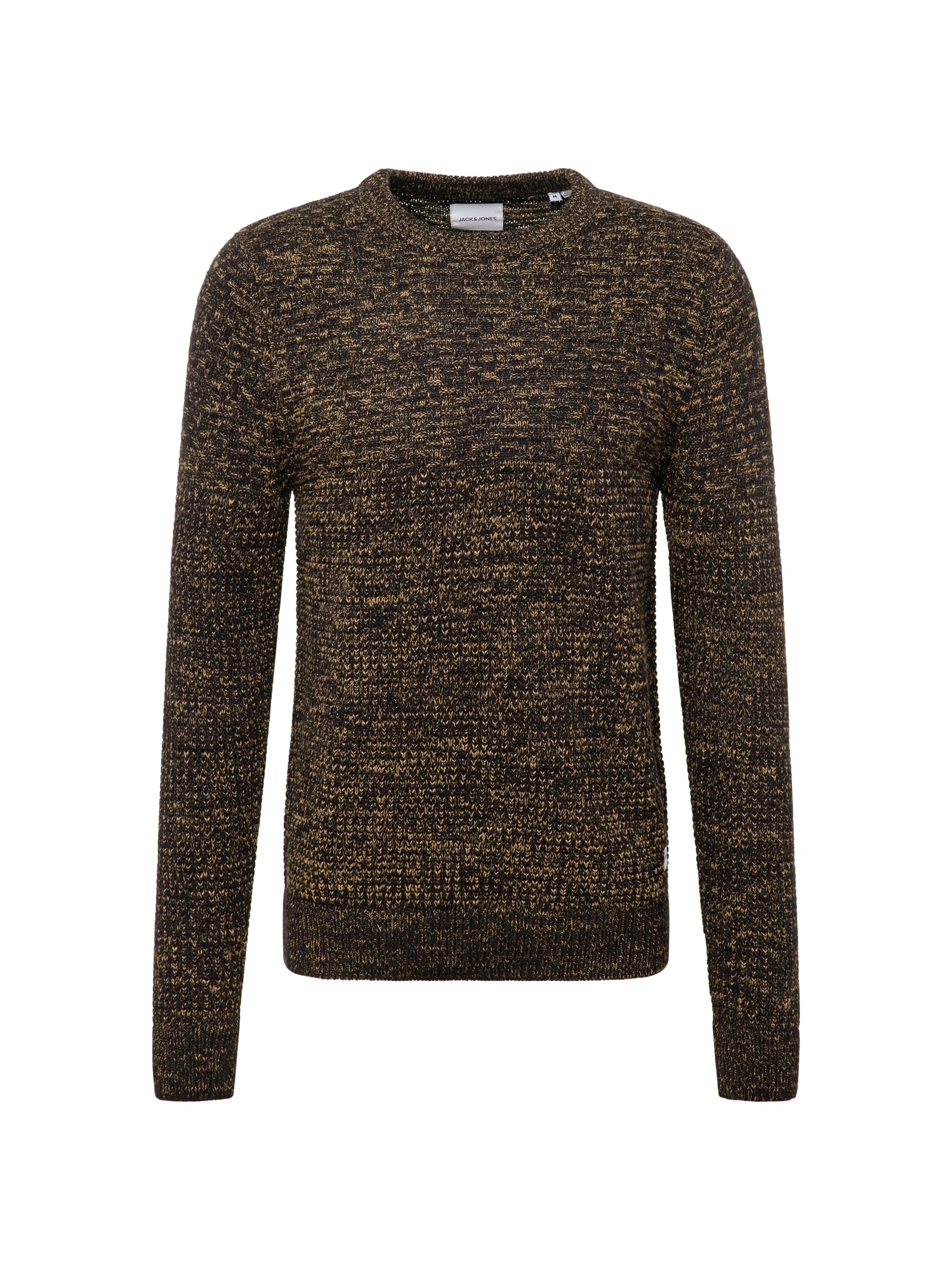 JACK & JONES Pulover 'Bradley'  rjava / črna