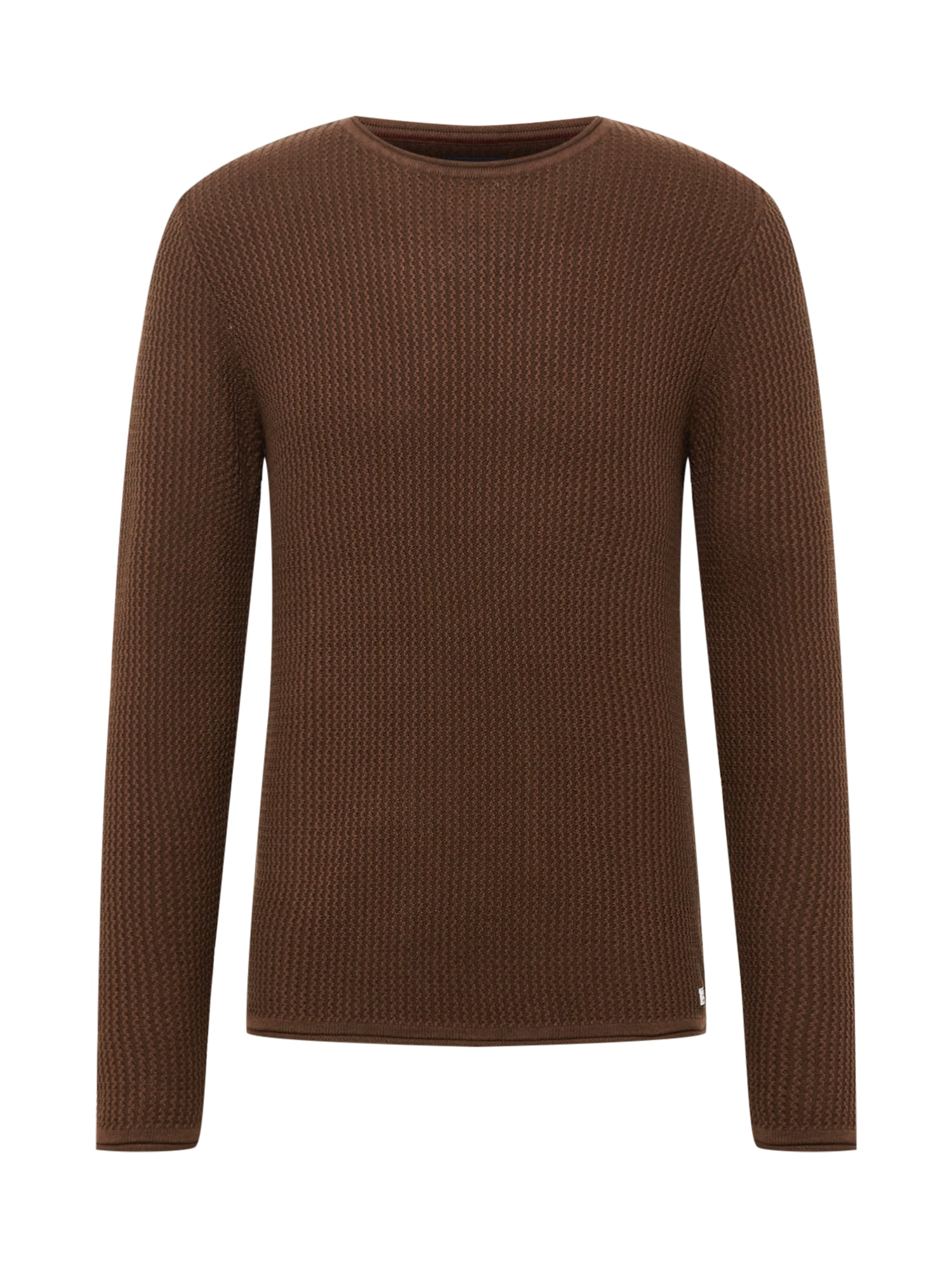JACK & JONES Pulover 'CARLOS'  rjava