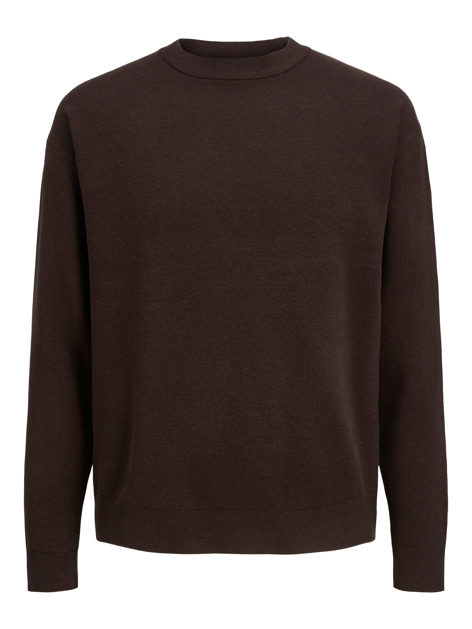 JACK & JONES Pulover 'Keegan'  temno rjava
