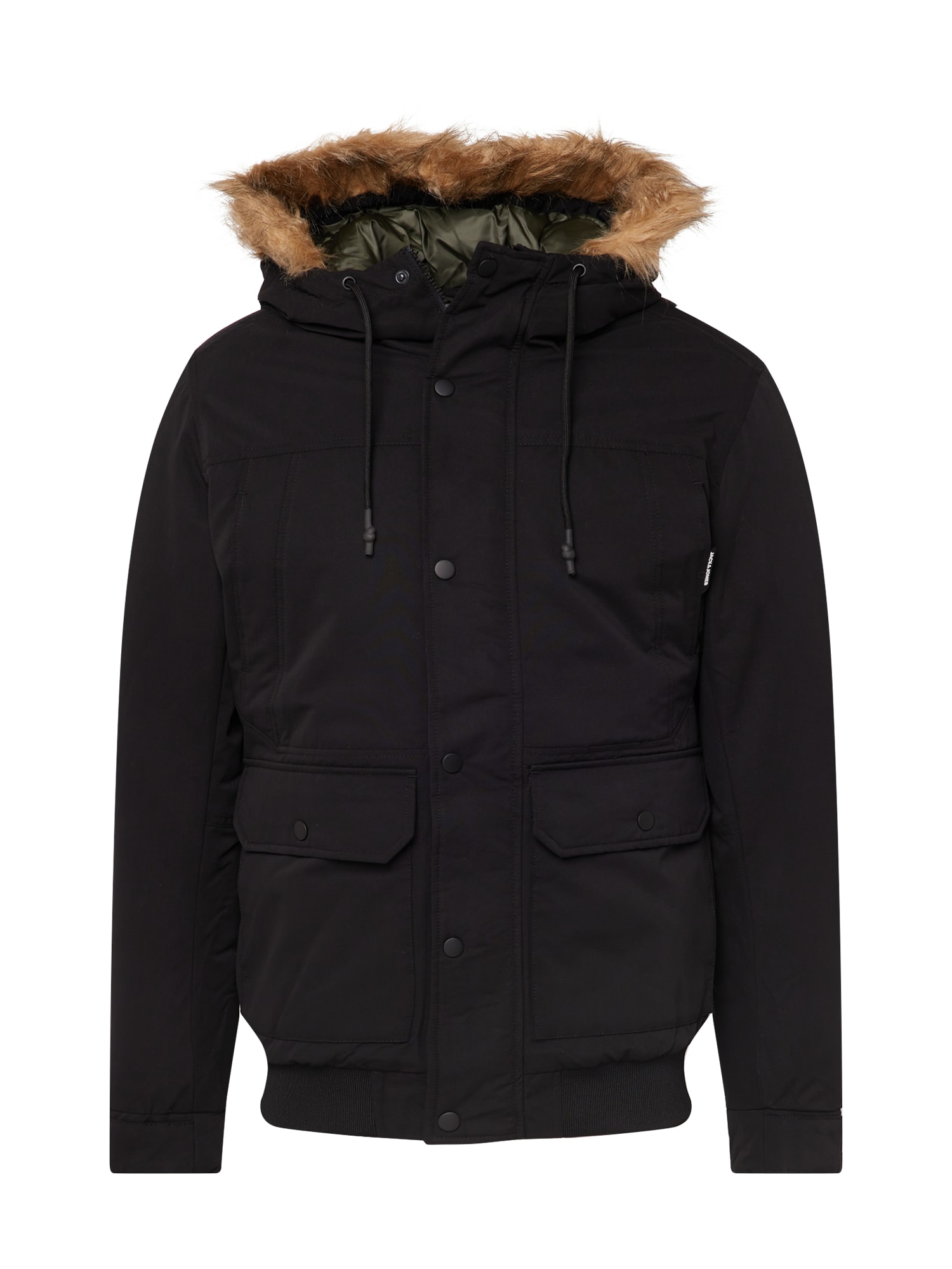 JACK & JONES Zimska jakna 'Winner'  črna