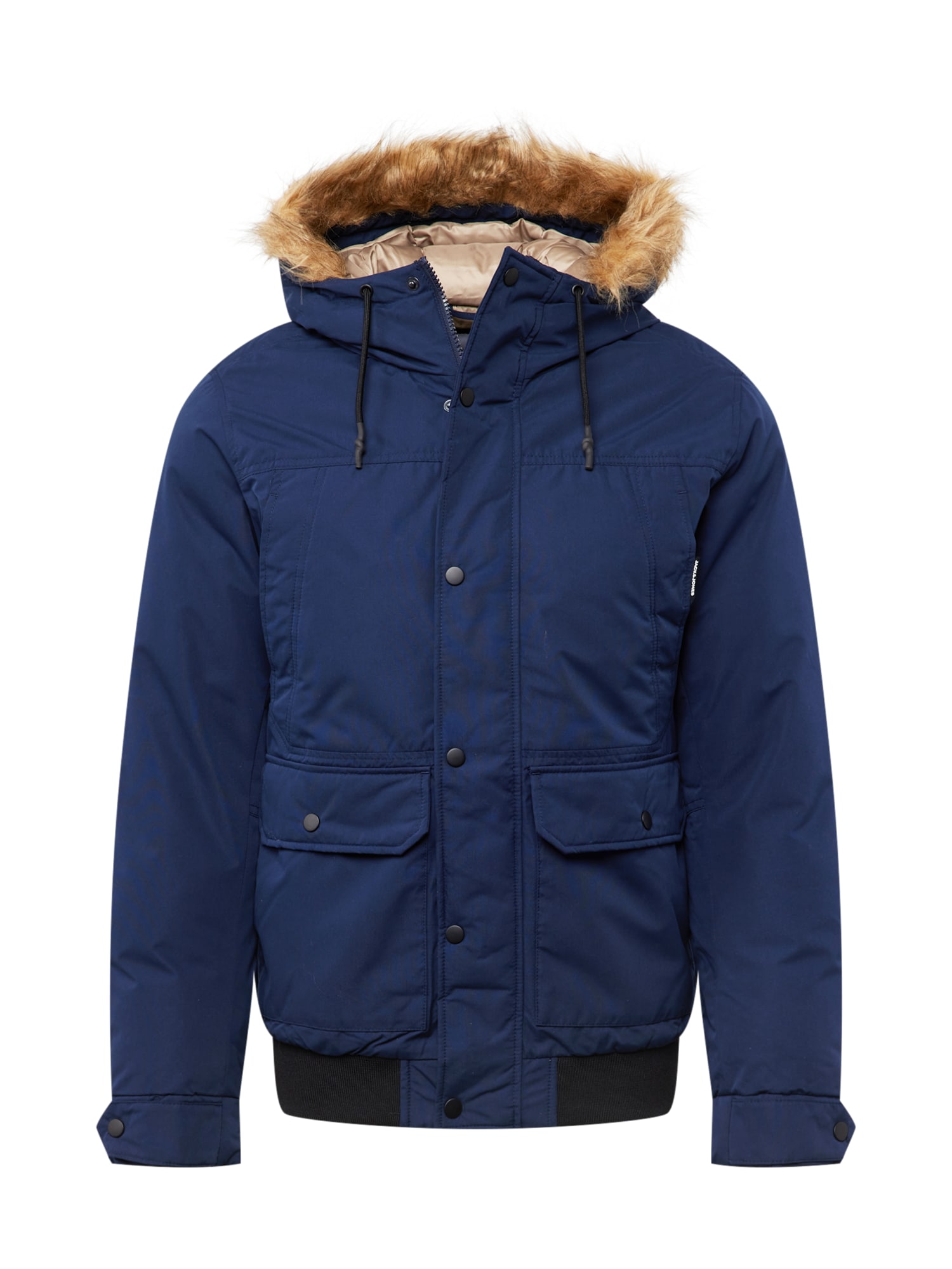 JACK & JONES Zimska jakna 'Winner'  temno modra