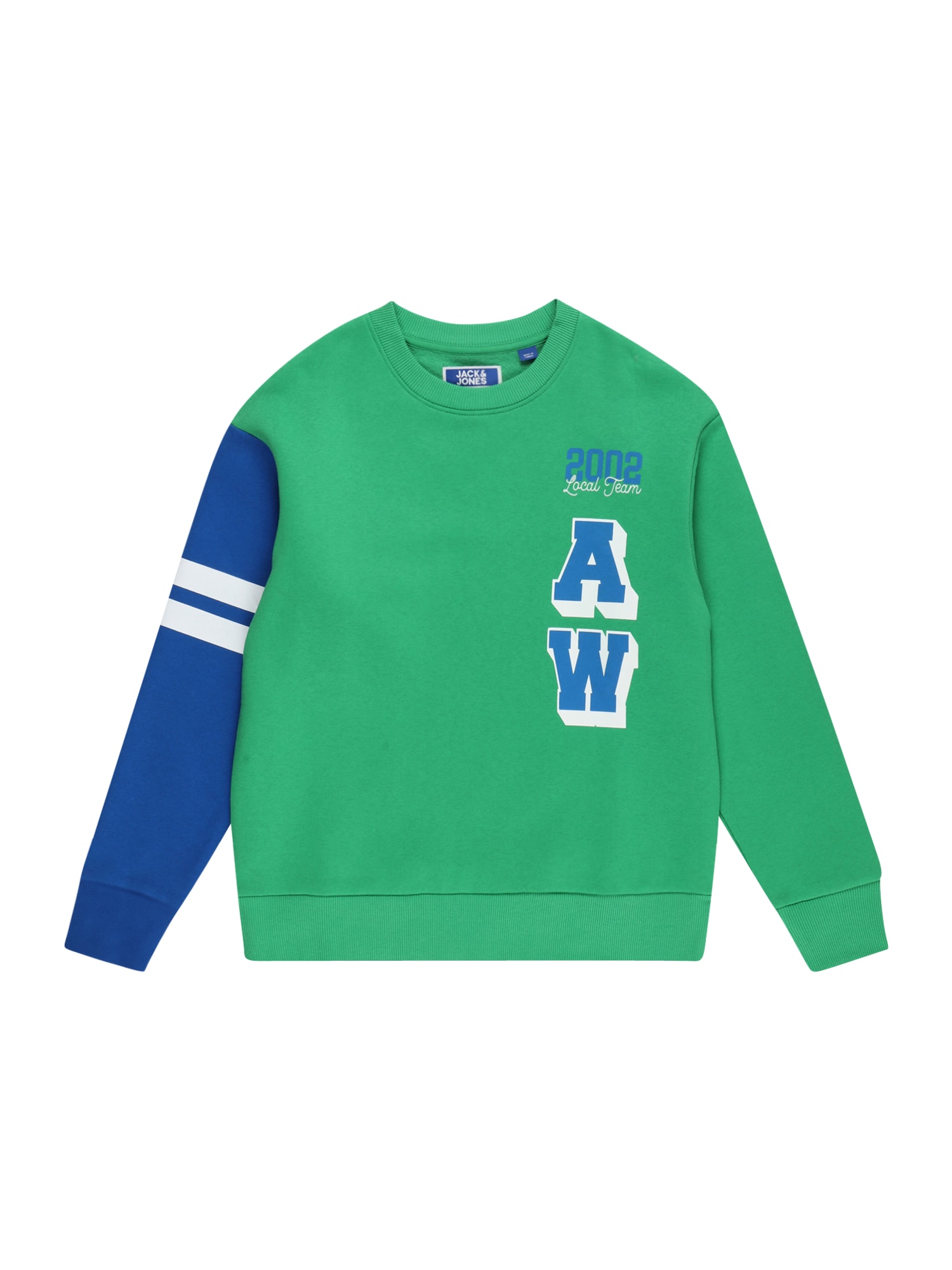 Jack & Jones Junior Majica 'AWORLD'  modra / zelena / bela