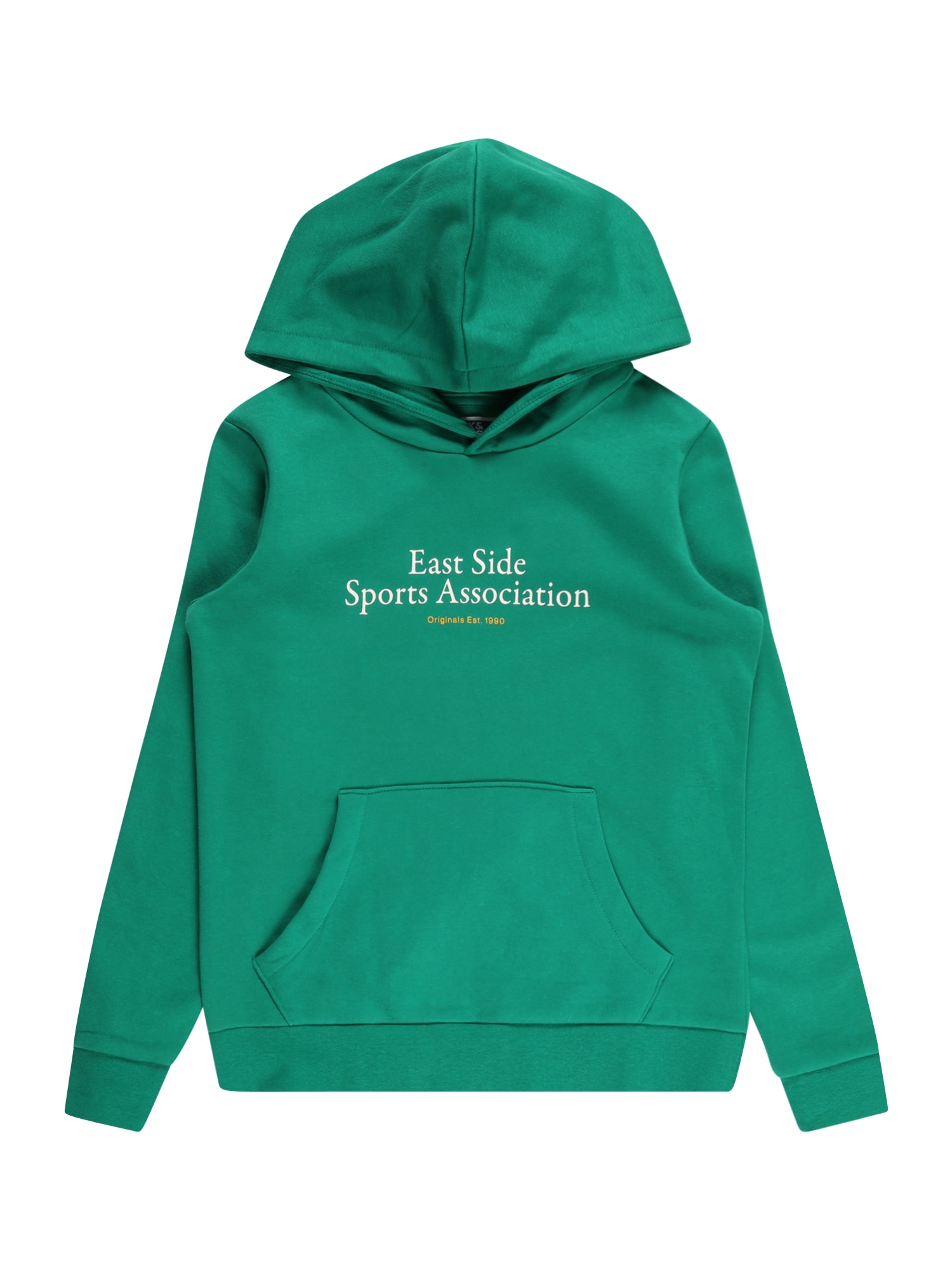 Jack & Jones Junior Majica 'BRINK CITY'  travnato zelena / bela
