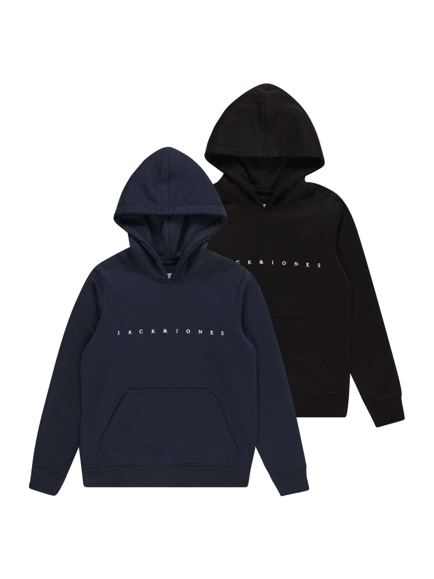 Jack & Jones Junior Majica 'COPENHAGEN'  mornarska / črna