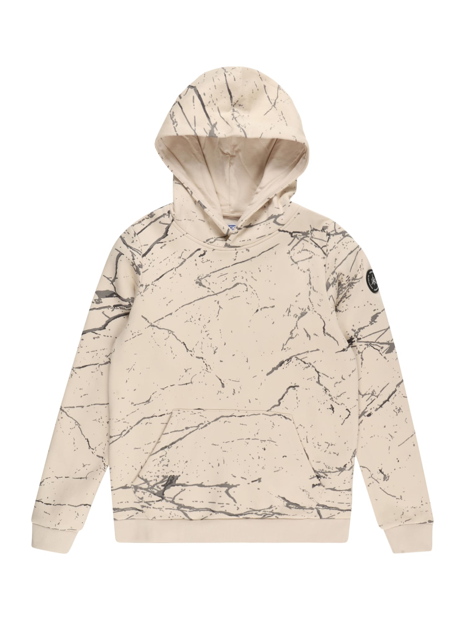 Jack & Jones Junior Majica 'HUNTERS'  bež / črna