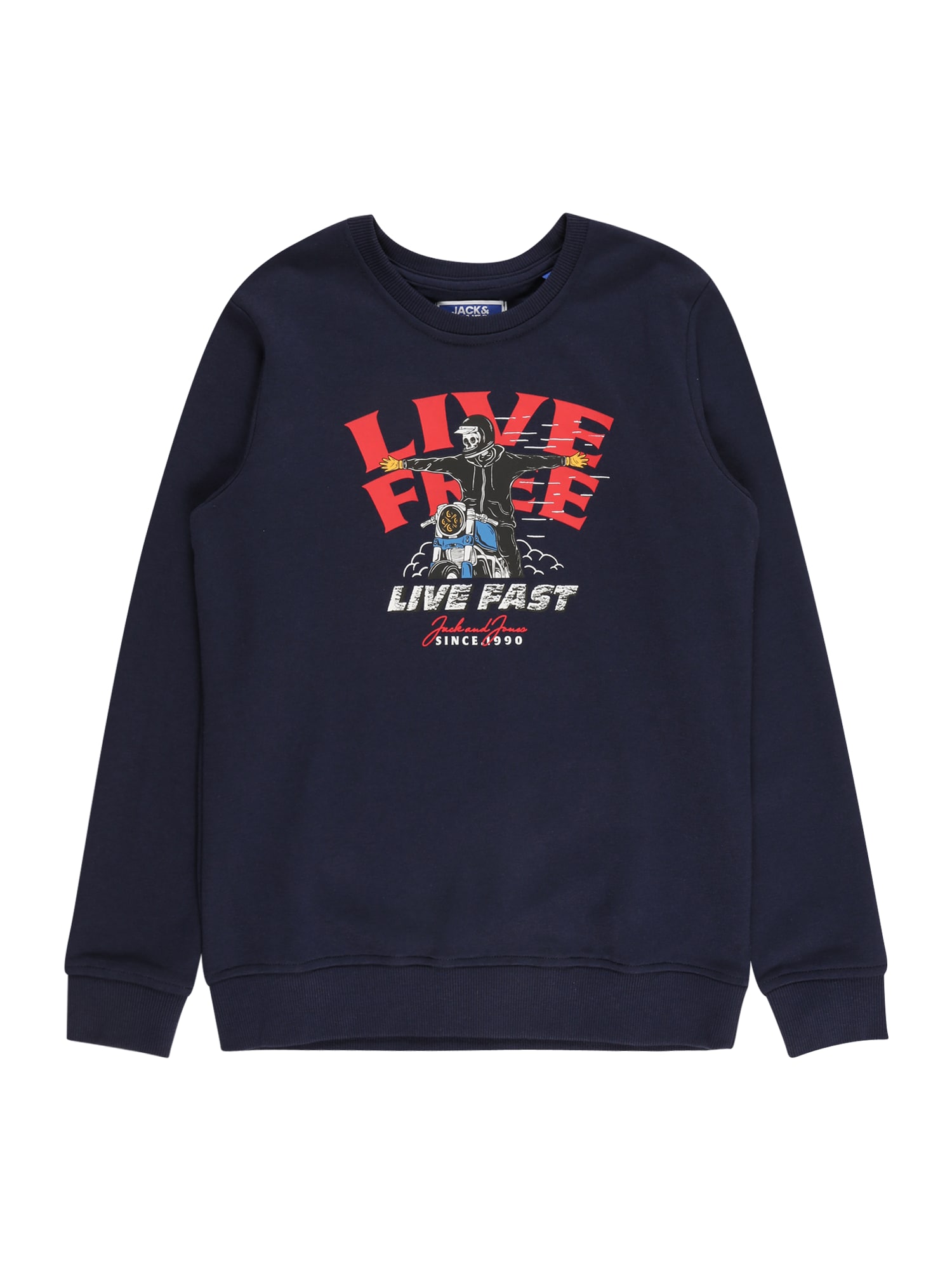 Jack & Jones Junior Majica 'Headon'  mornarska / mešane barve