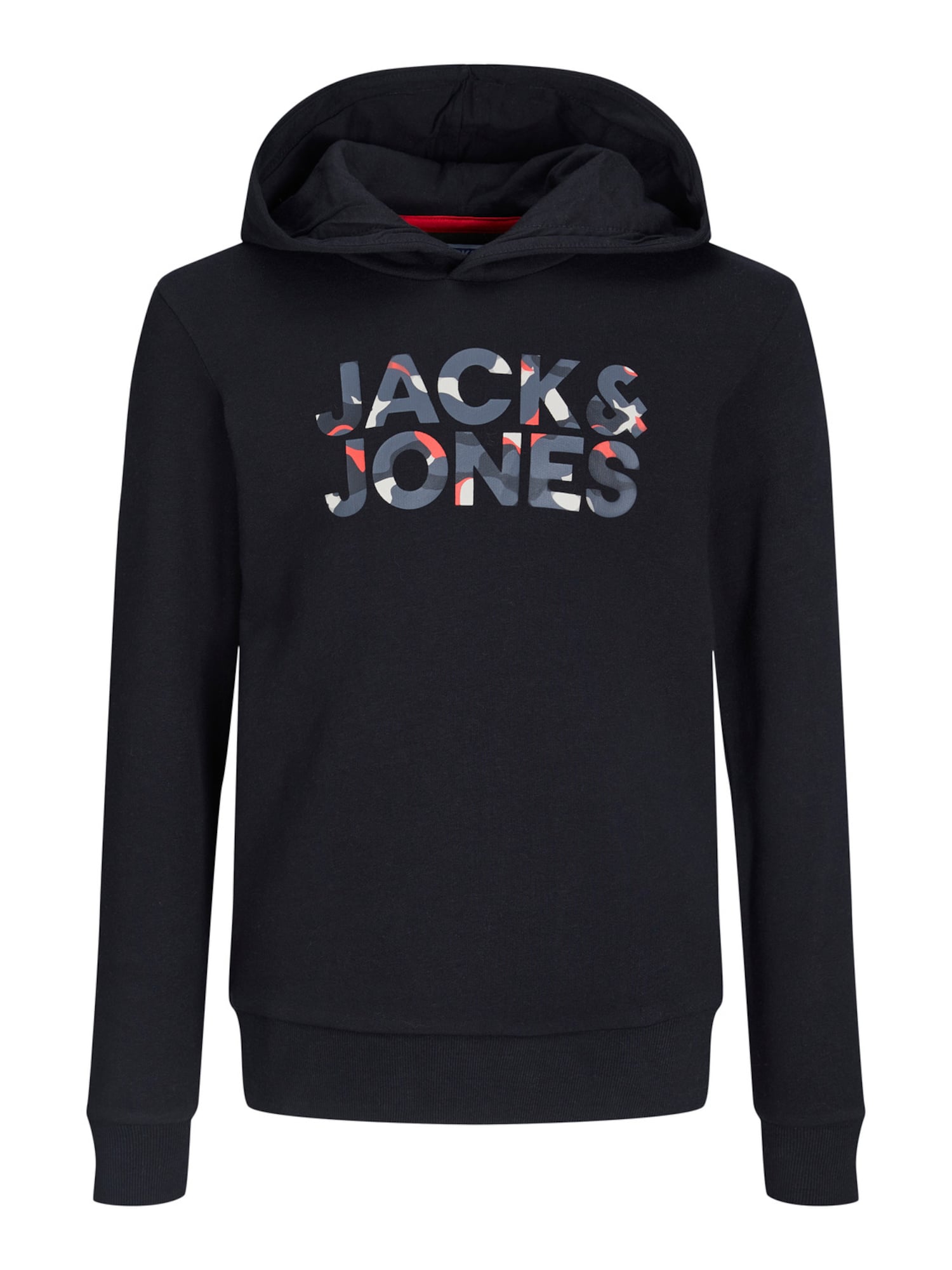 Jack & Jones Junior Majica  kaki / črna