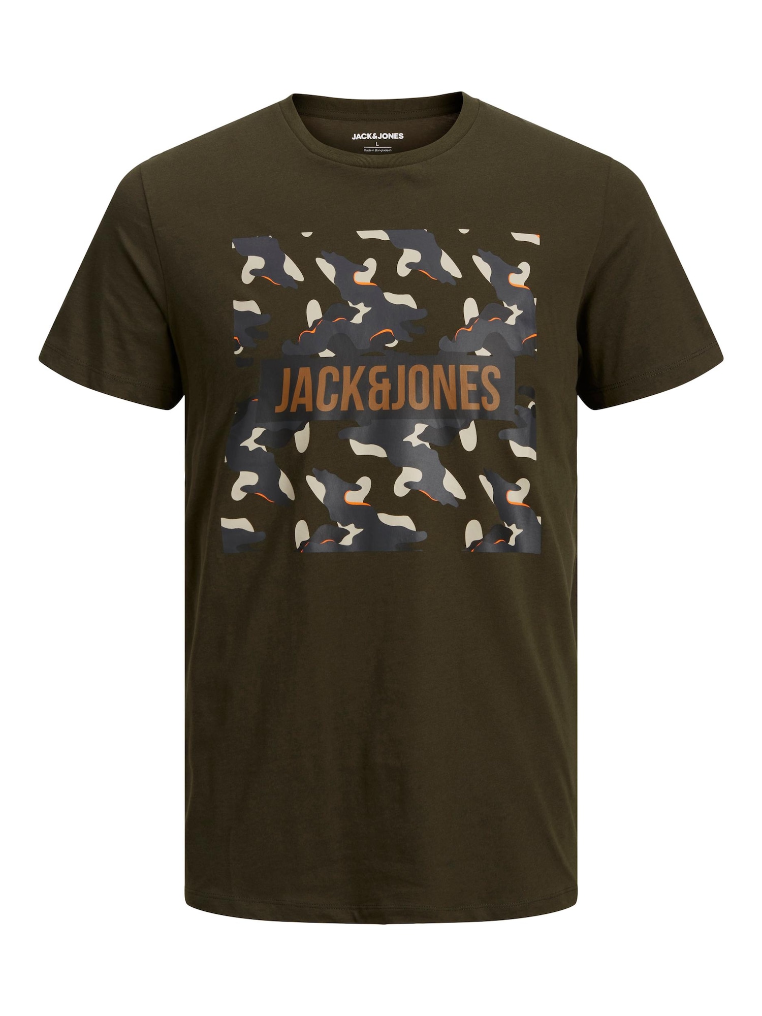 Jack & Jones Junior Majica  kaki / mešane barve