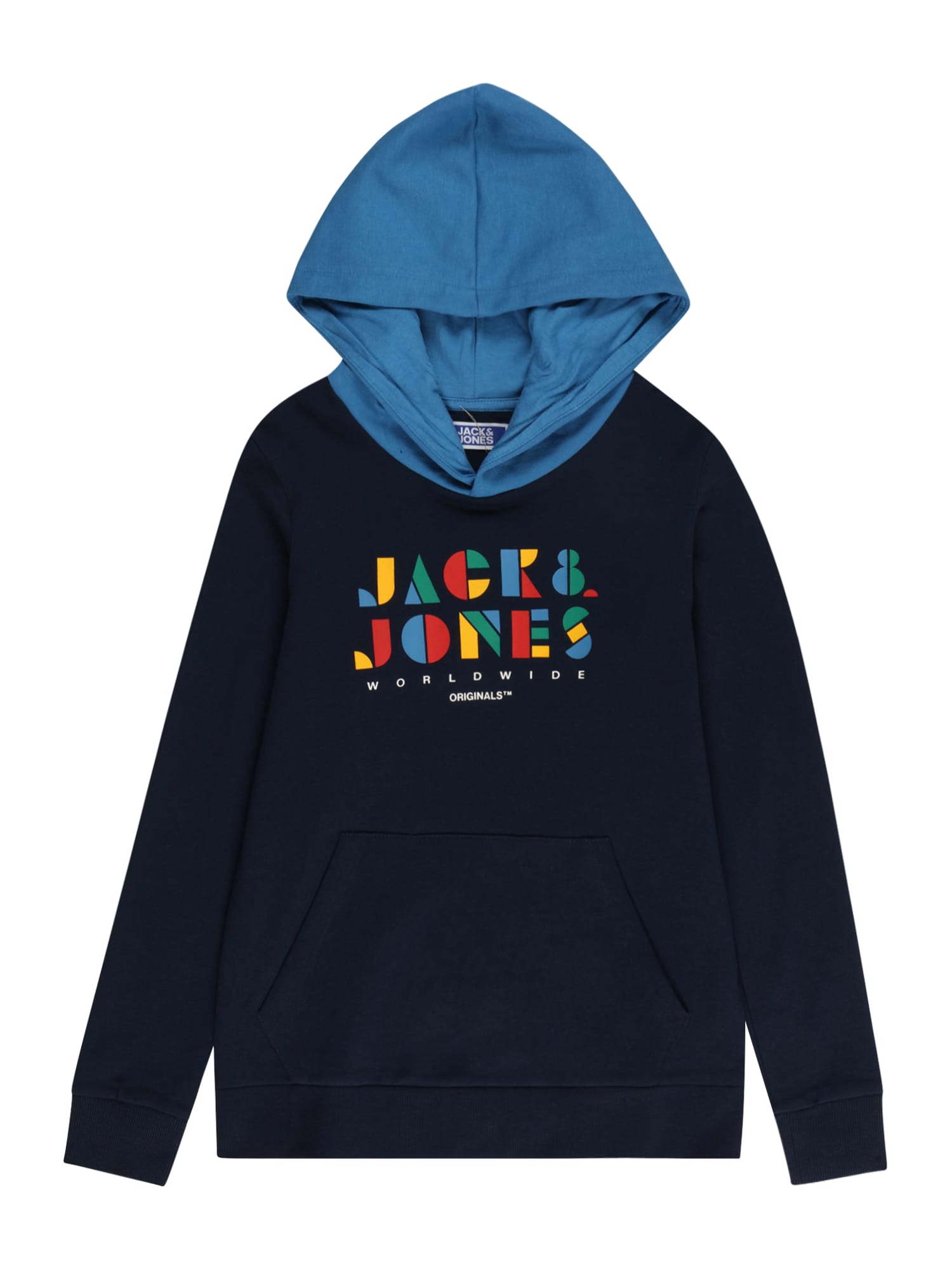 Jack & Jones Junior Majica  mornarska / mešane barve