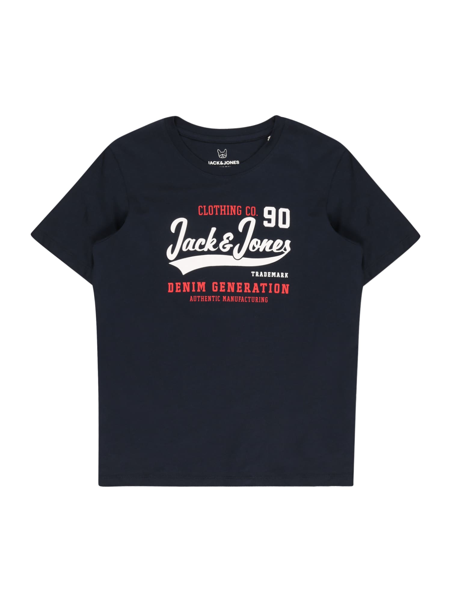 Jack & Jones Junior Majica  mornarska / rdeča / bela