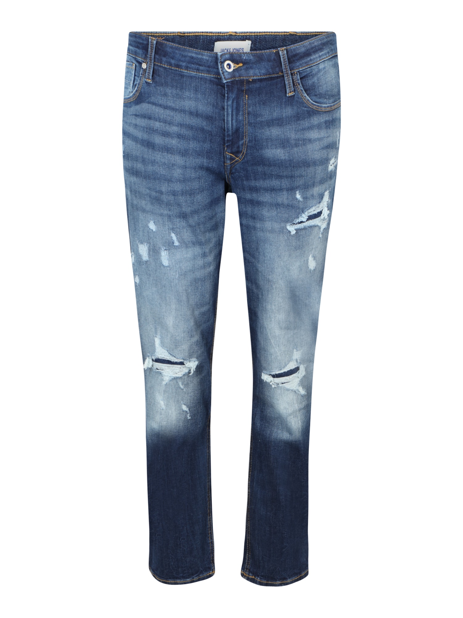 Jack & Jones Plus Kavbojke 'Glenn'  nočno modra / moder denim