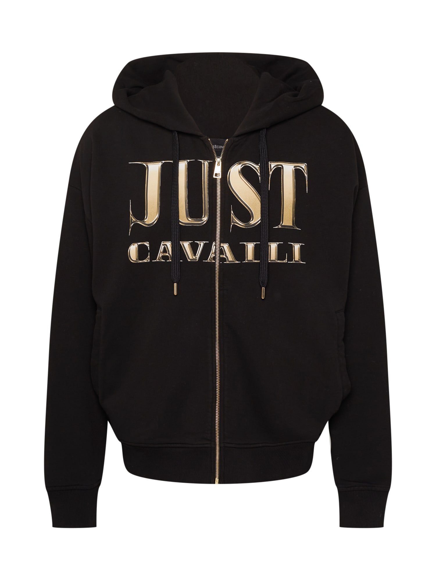 Just Cavalli Jopa na zadrgo  zlata / črna