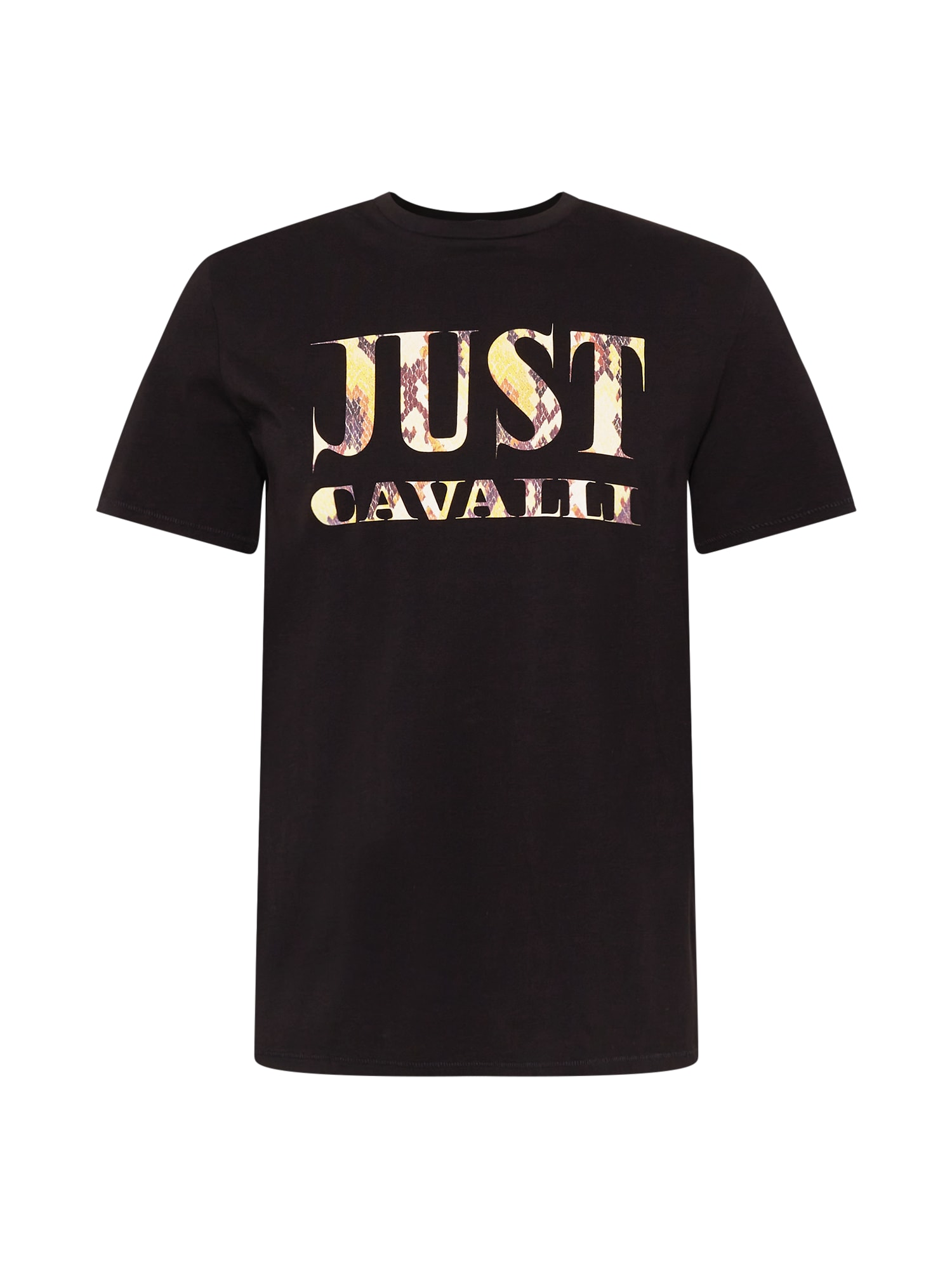 Just Cavalli Majica  rumena / jagoda / črna