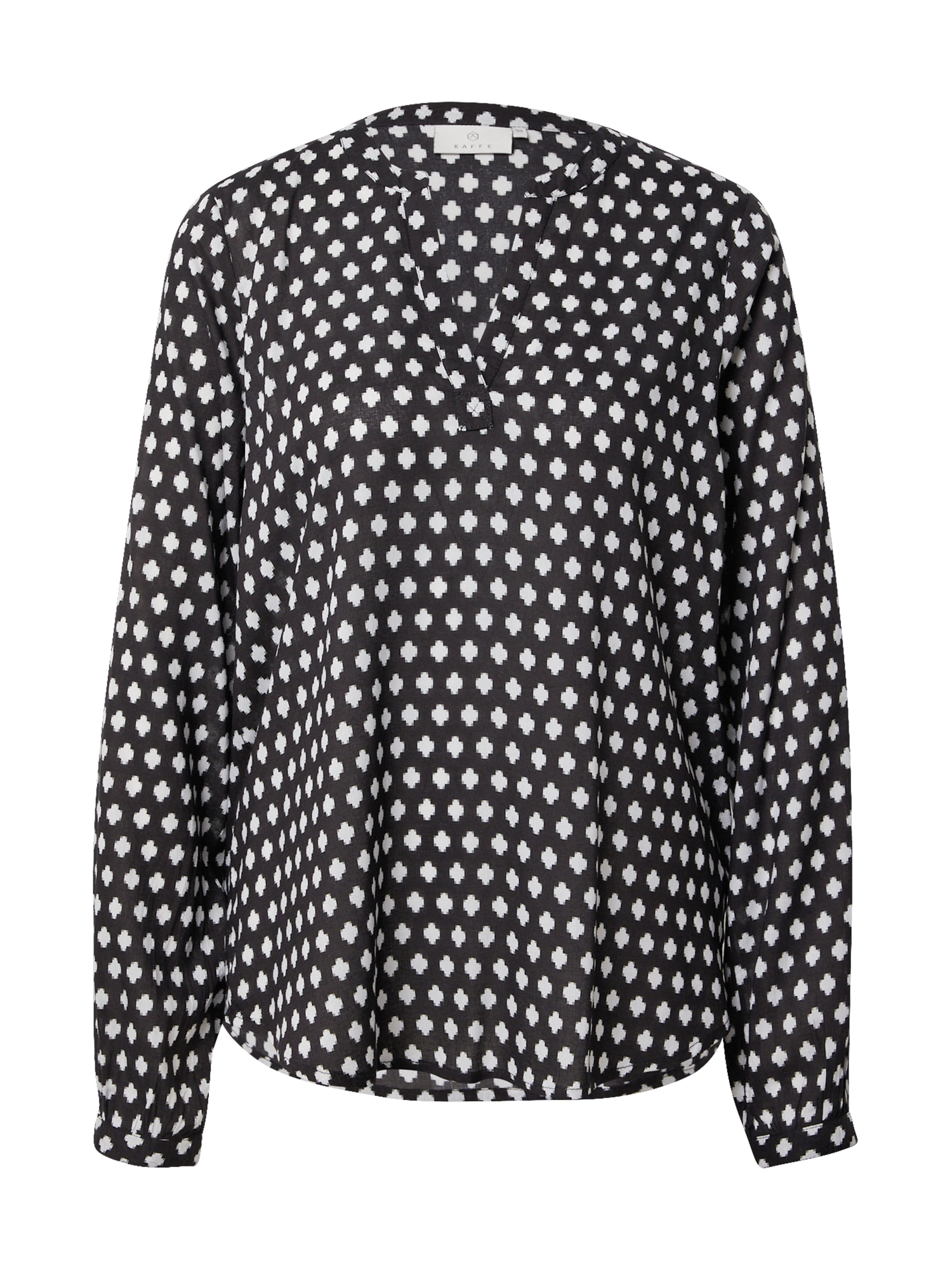 Kaffe Bluza 'Leah'  črna / bela