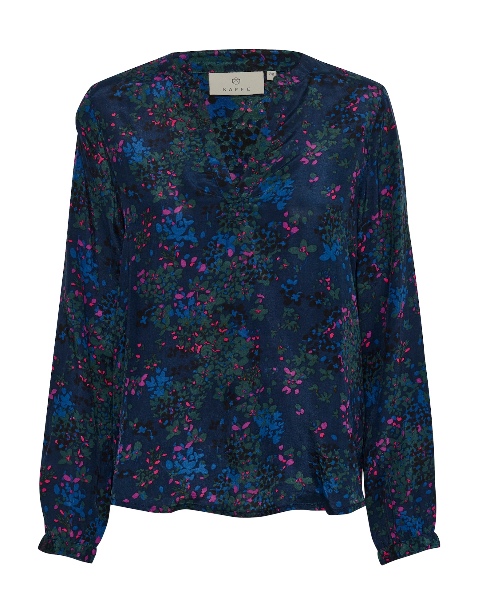 Kaffe Bluza 'Sammy'  modra / mornarska / temno zelena / roza