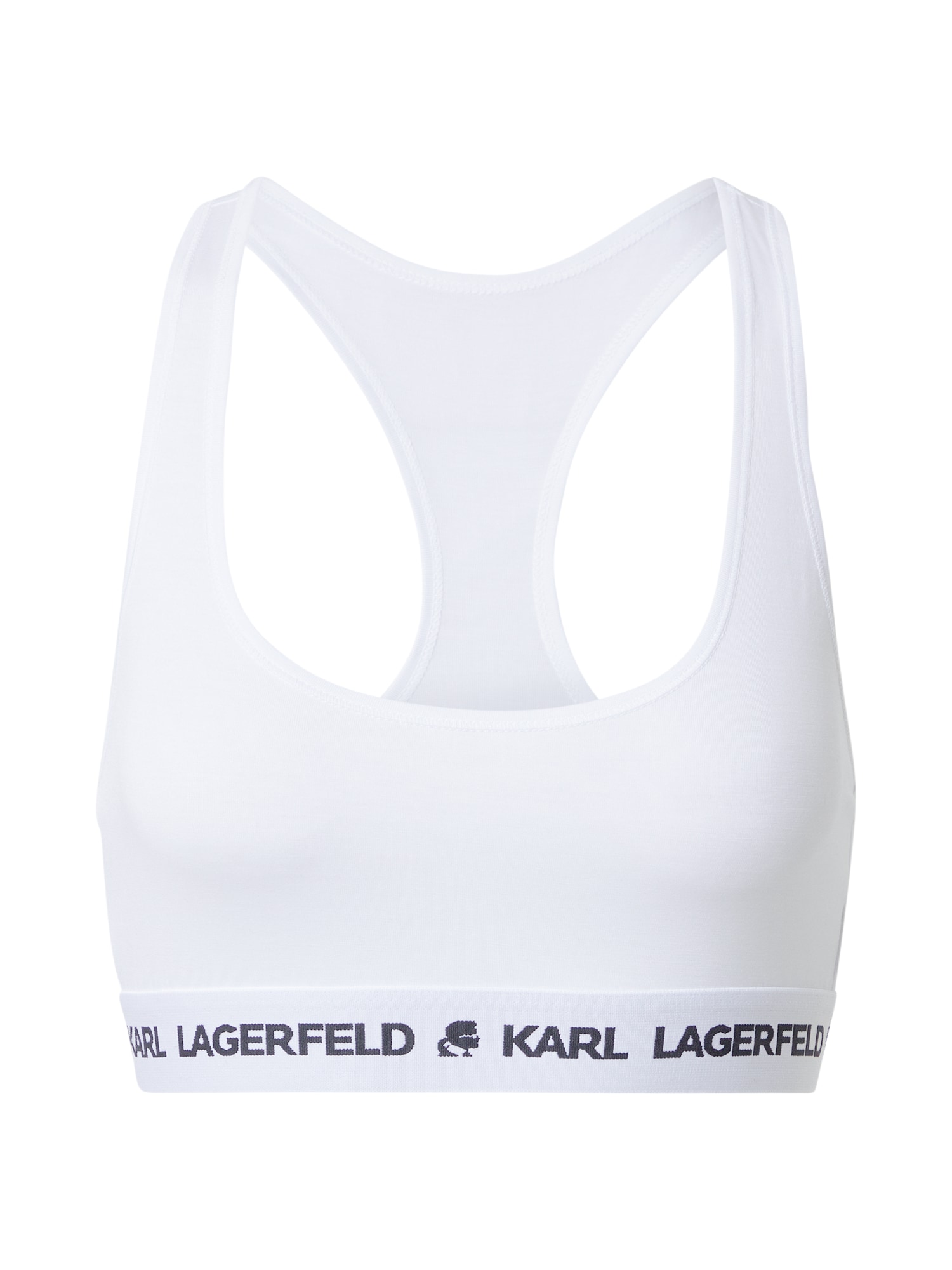 Karl Lagerfeld Nedrček  temno siva / bela