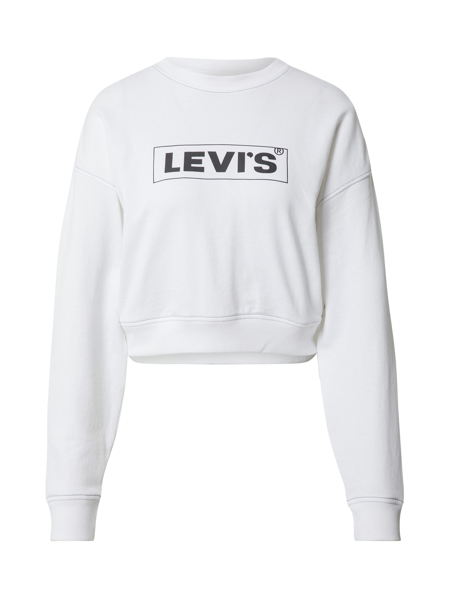 LEVI'S Majica  črna / bela