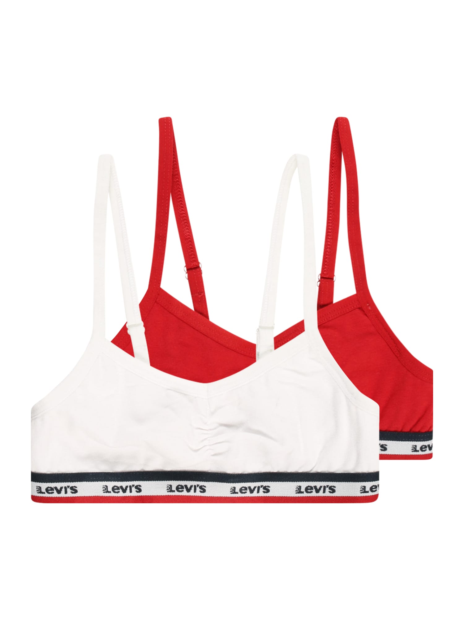 LEVI'S Modrček  rdeča / črna / bela