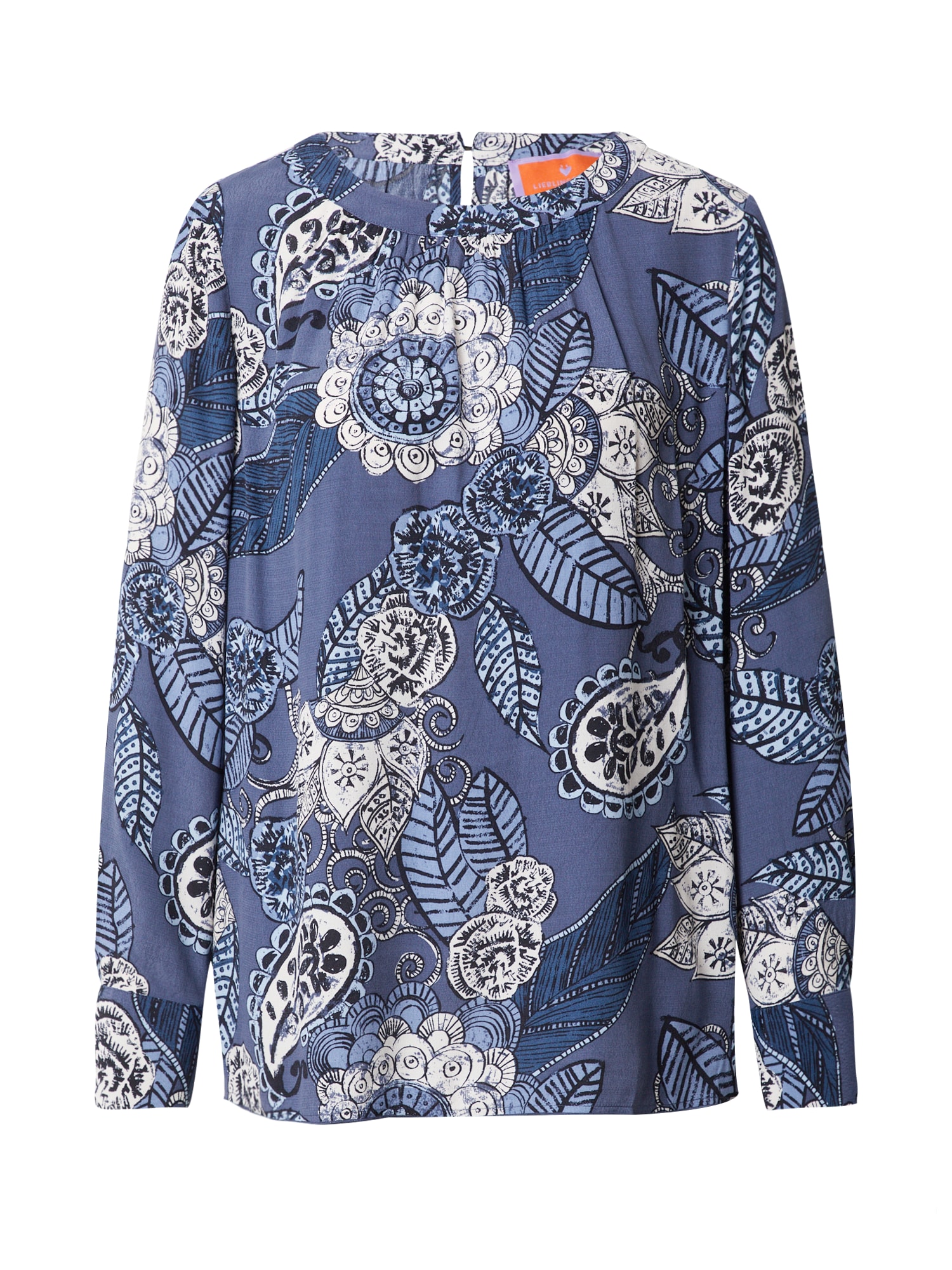 LIEBLINGSSTÜCK Bluza 'Reli'  modra / črna / bela