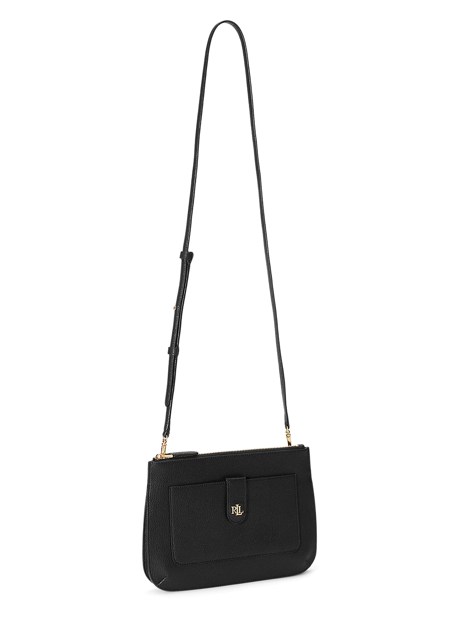 Lauren Ralph Lauren Torba za čez ramo 'CAMERYN'  zlata / črna