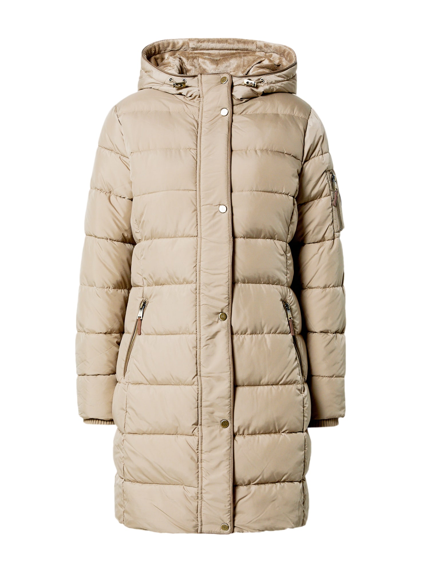 Lauren Ralph Lauren Zimski plašč  svetlo rjava
