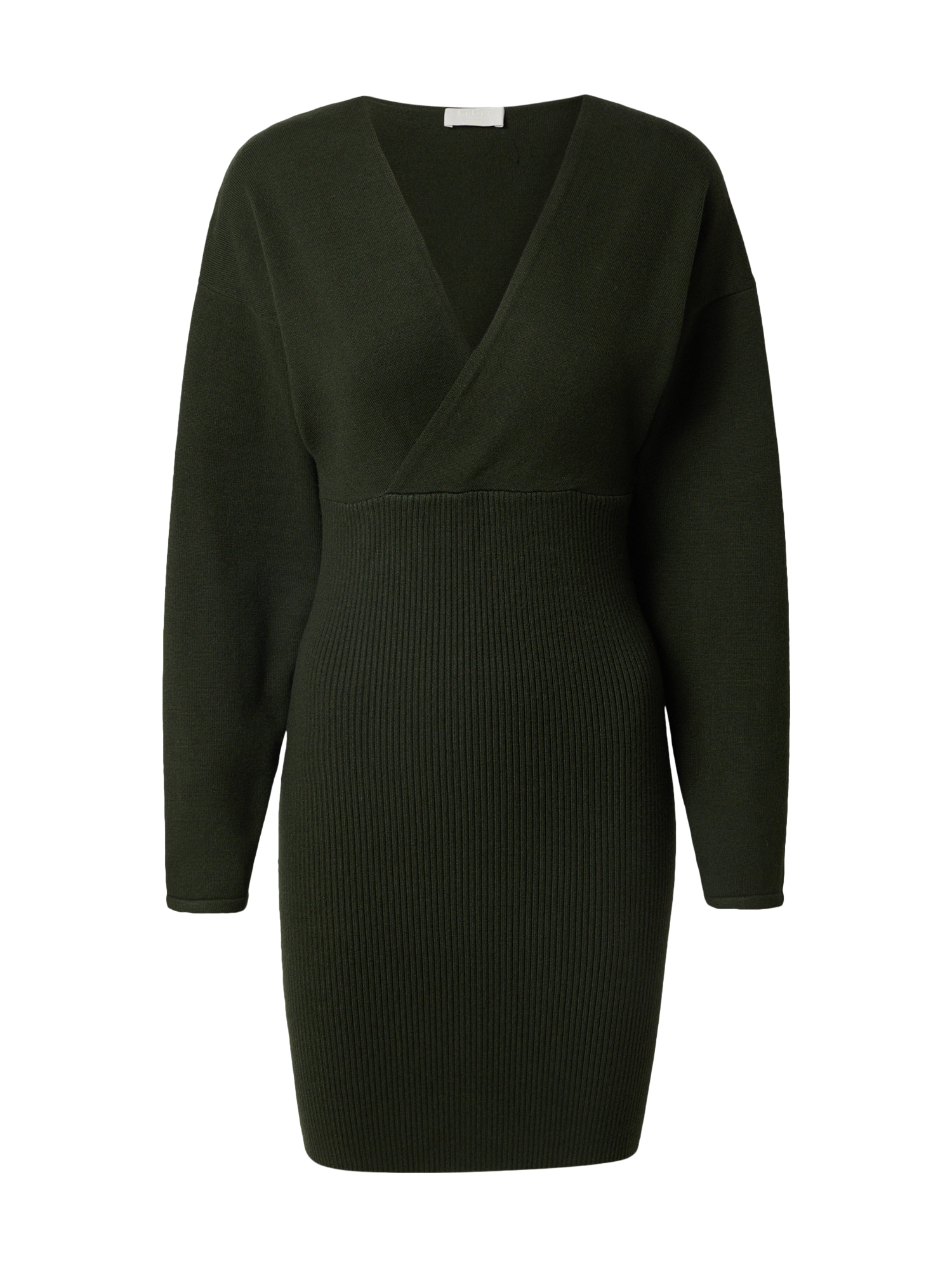 LeGer by Lena Gercke Pletena obleka 'Thalke'  temno zelena