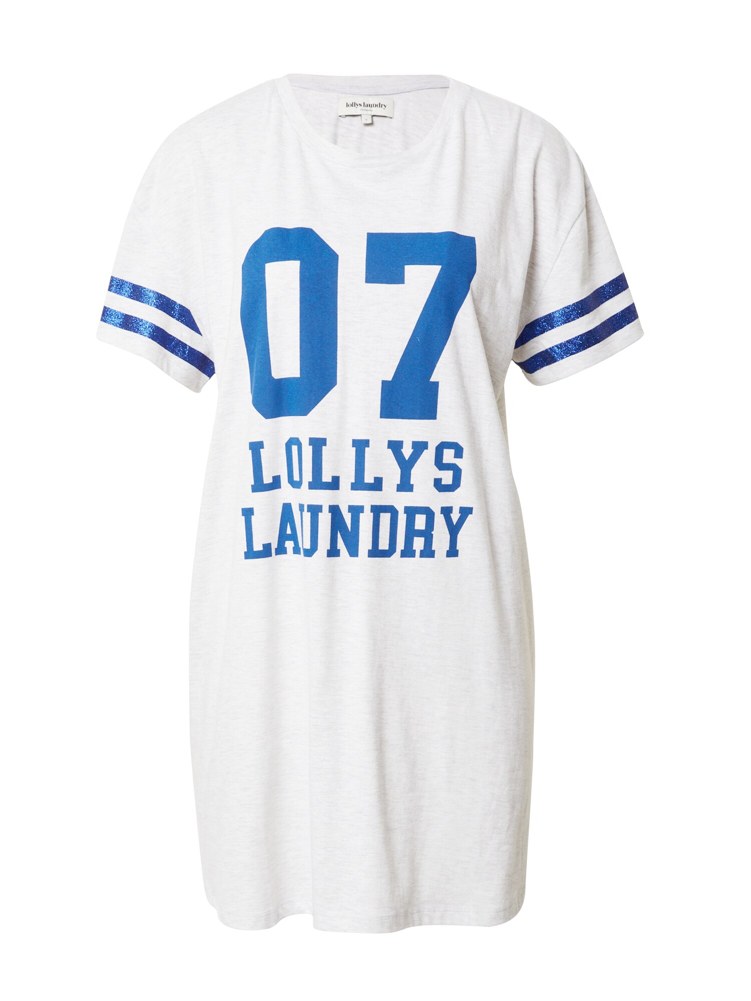 Lollys Laundry Široka majica 'Lumias'  temno modra / pegasto siva